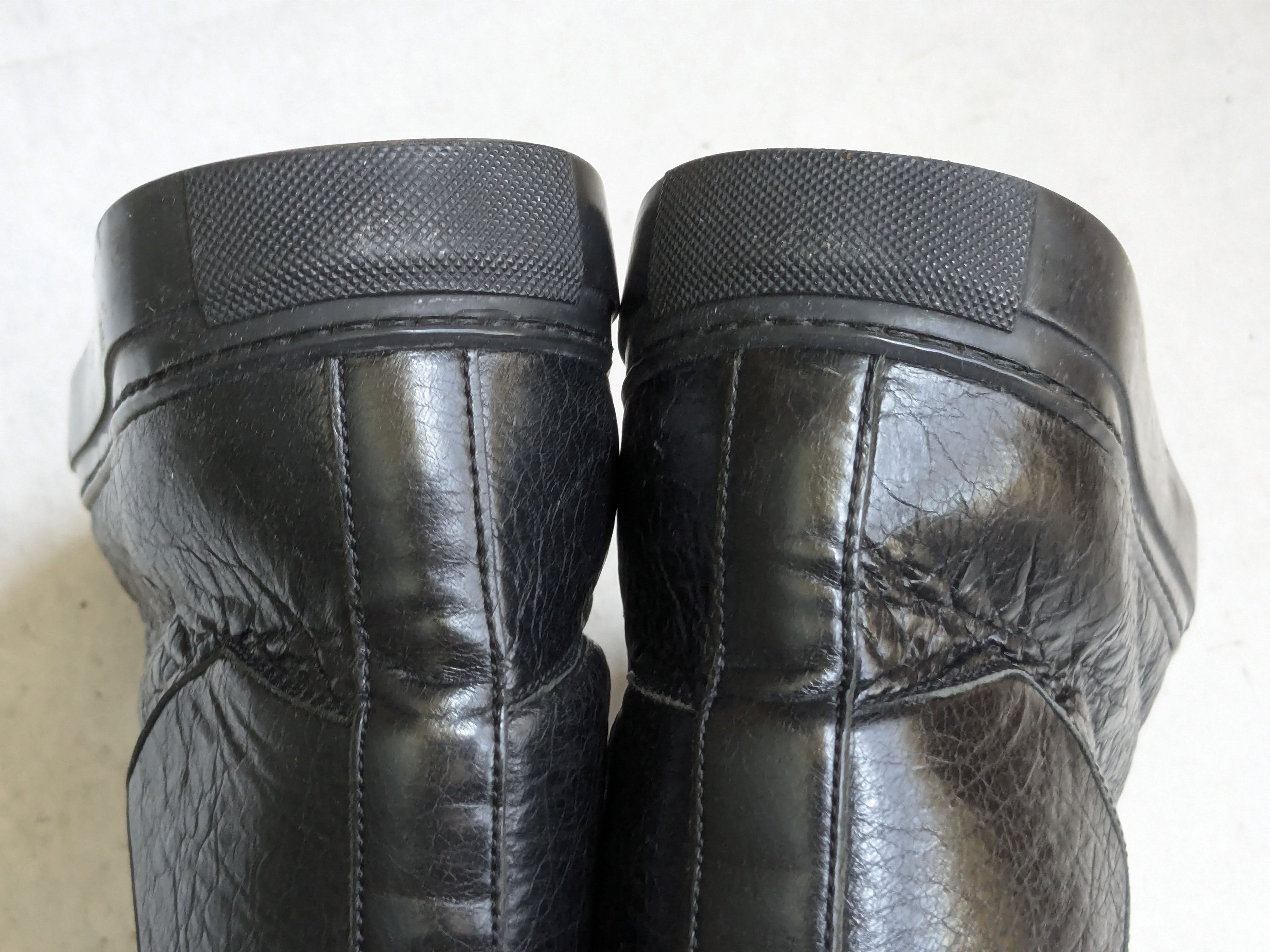 Balenciaga Balenciaga Arena Black 9 Leather High Tops Size US 9 / EU 42 - 14 Thumbnail