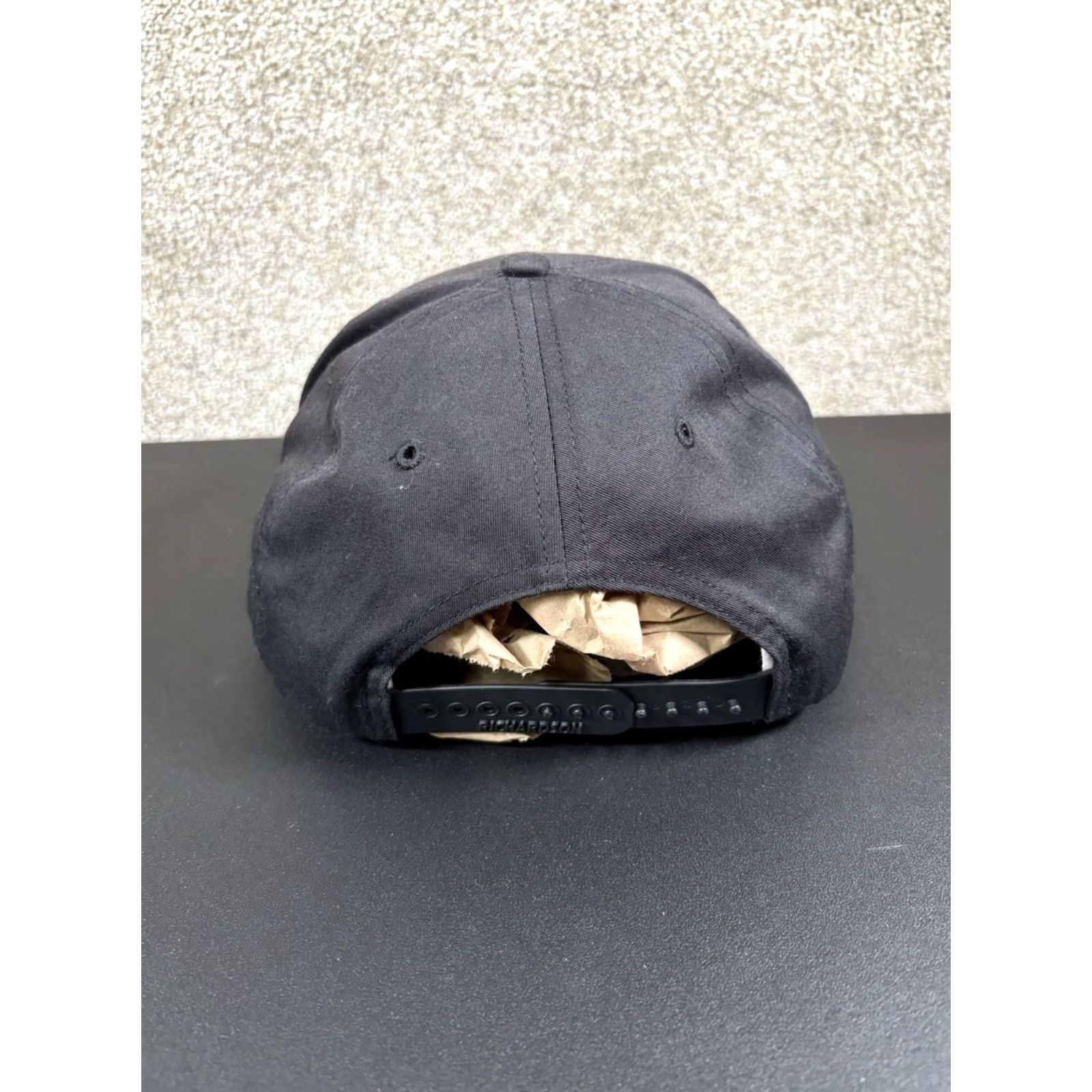 Vintage Richardson Hat Cap Black Snap Back Pro 212 M-L Men's Corduroy Baseball Cap Adjustable Reg/Promo Vintage No Size ONE SIZE - 3 Thumbnail