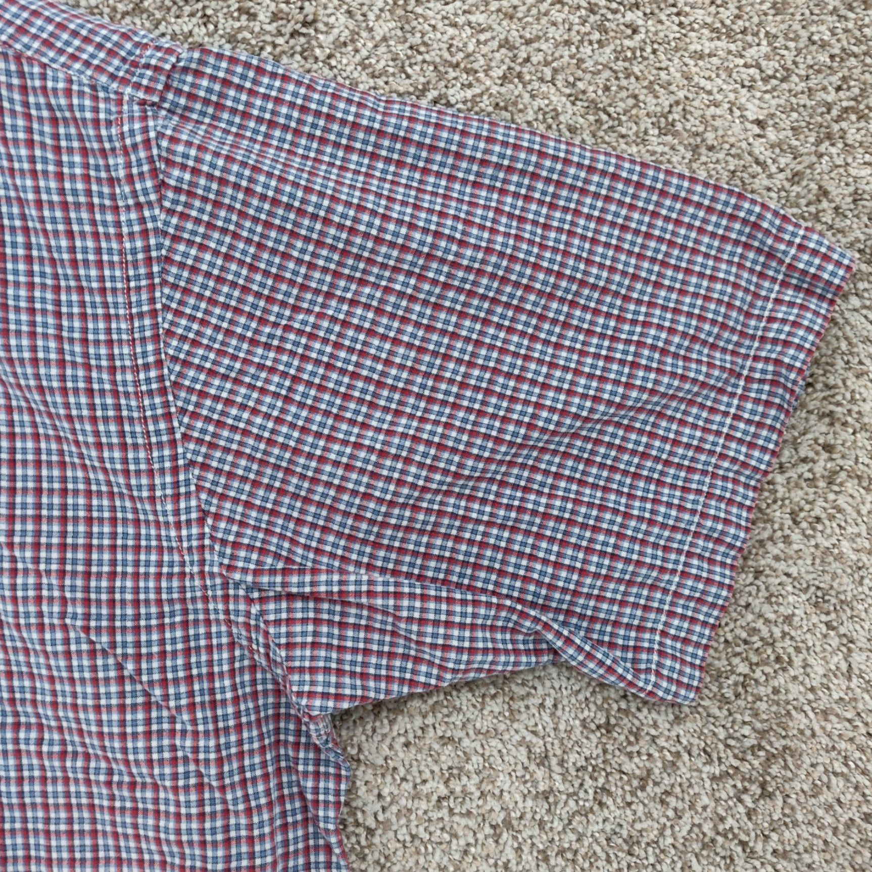 Polo Ralph Lauren Ralph Lauren Polo Shirt Mens L Plaid Short Sleeve Button-Up Embroidered Pony Nike Size US L / EU 52-54 / 3 - 4 Thumbnail