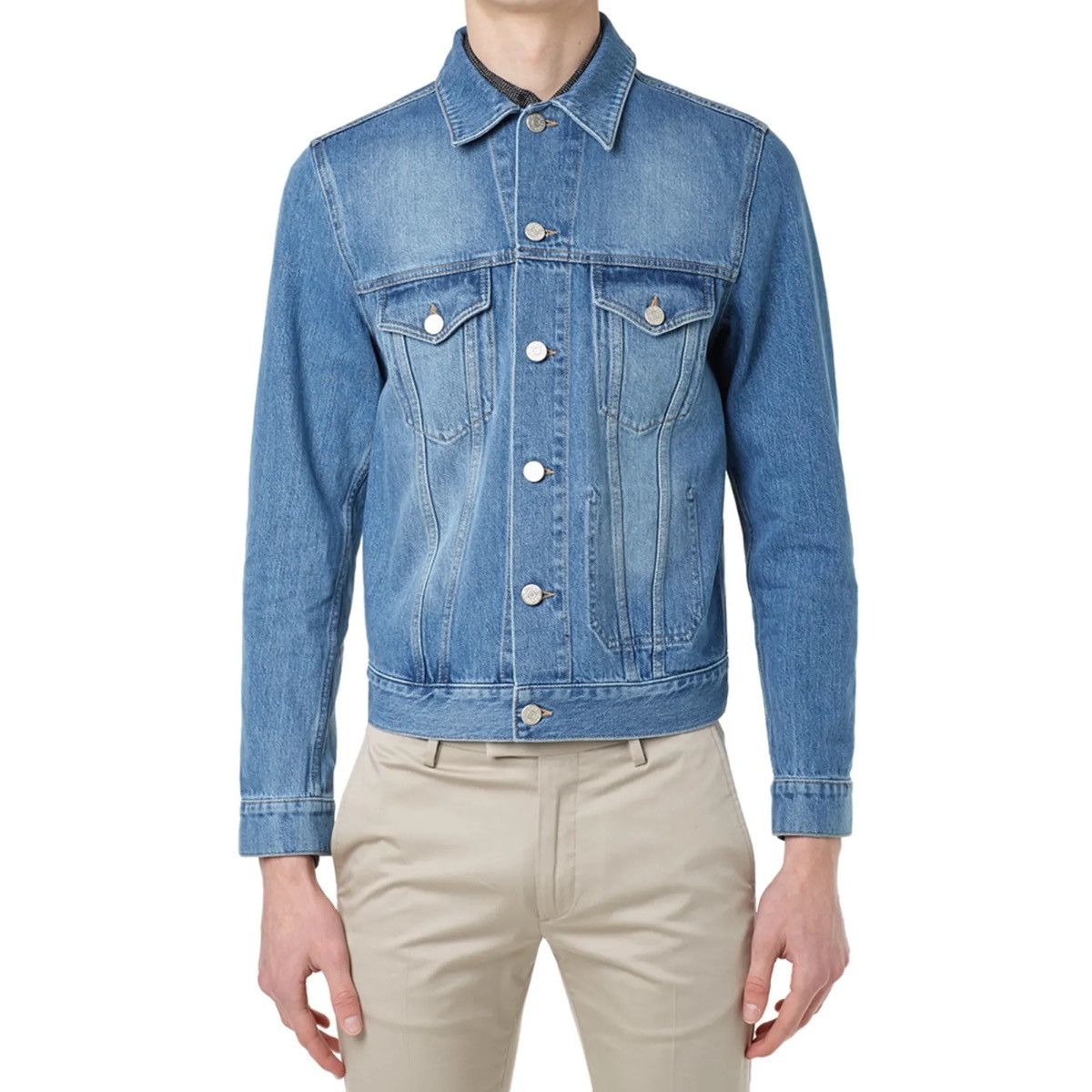 Acne Studios Jam Light Vin SS13 Denim Jacket Size US L / EU 52-54 / 3 - 1 Thumbnail