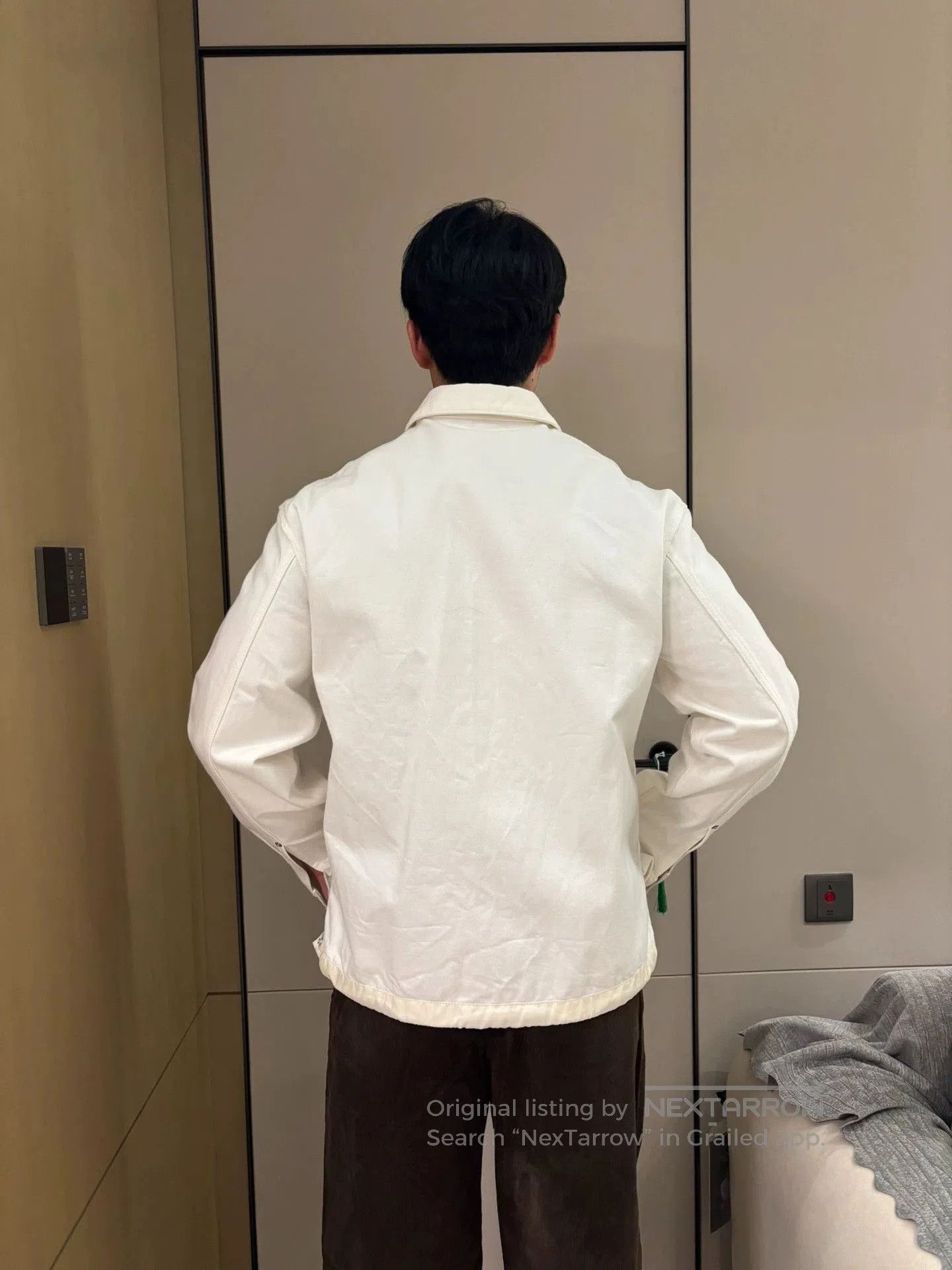 Dior Dior Sacai White Embroidered Denim Jacket. Size US L / EU 52-54 / 3 - 2 Thumbnail