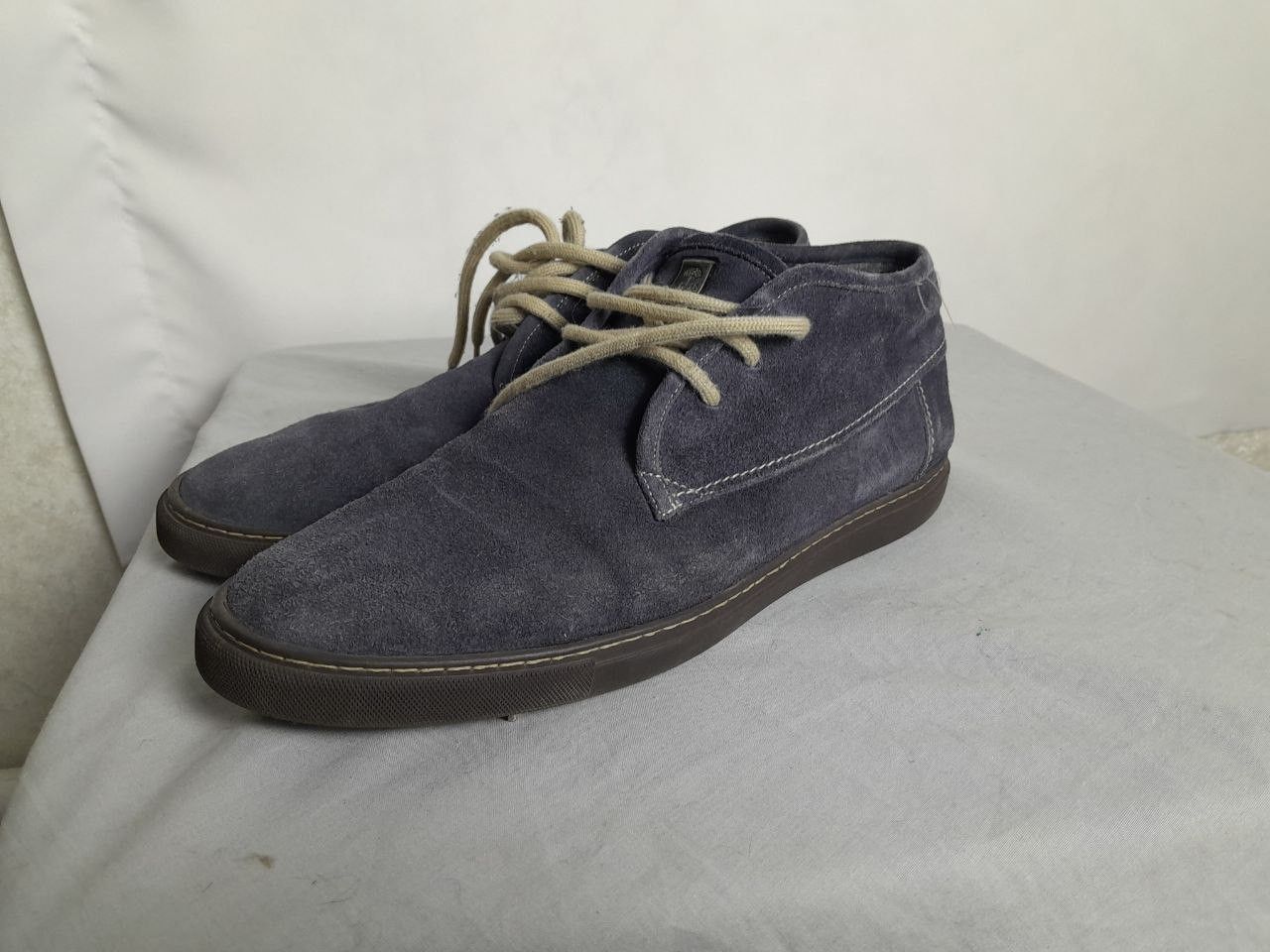 Corneliani Corneliani ID Blue Suede Desert Boots Made in Italy Size US 10.5 / EU 43-44 - 2 Thumbnail
