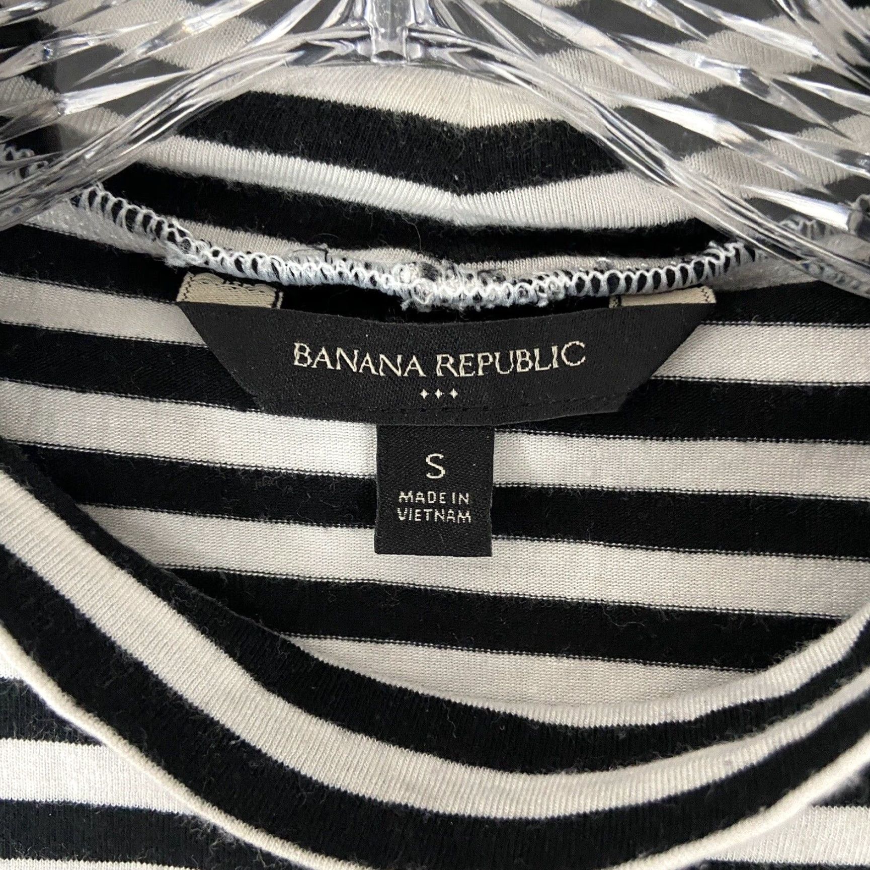 Banana Republic Banana Republic Women's Blouse Short Sleeve Striped Multicolor S Colorful Fashion Size S / US 4 / IT 40 - 6 Thumbnail