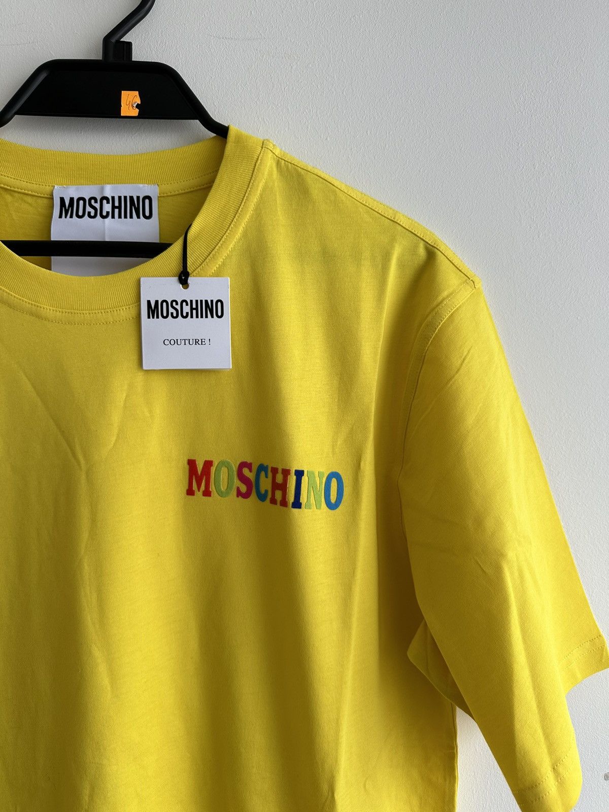 Moschino Moschino Couture T-Shirt Size S (USA) Multi Logo Gray Size US L / EU 52-54 / 3 - 3 Thumbnail