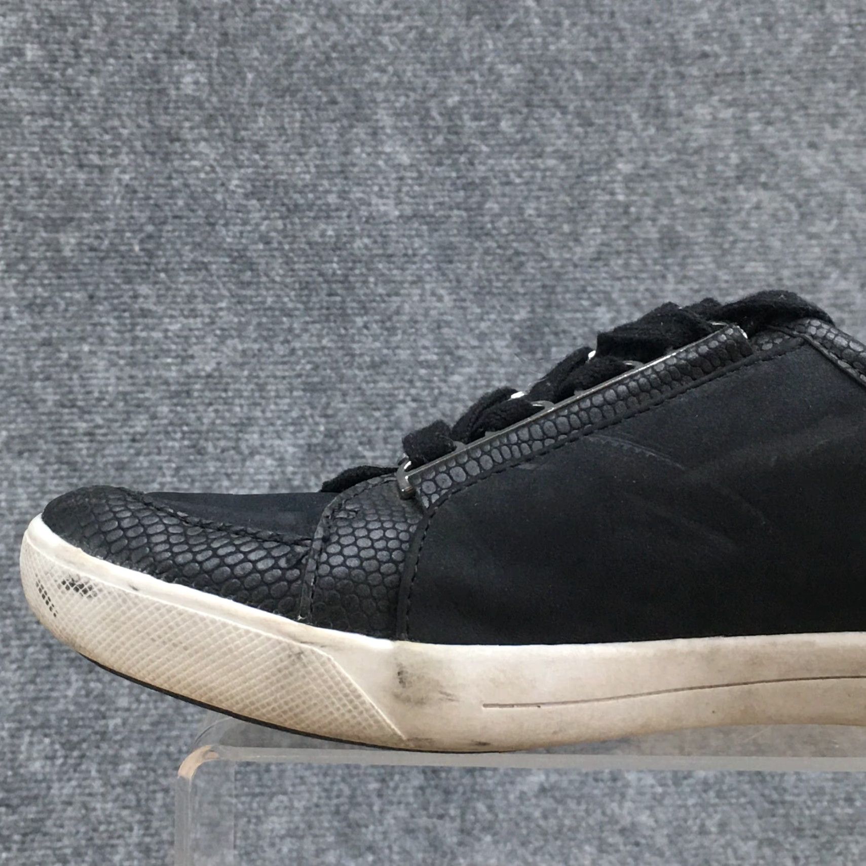 Calvin Klein Calvin Klein Sneakers Womens 6.5M Black Tanita Low Top Lace Up Casual Shoes 34E1504 Size M / US 6-8 / IT 42-44 - 4 Thumbnail
