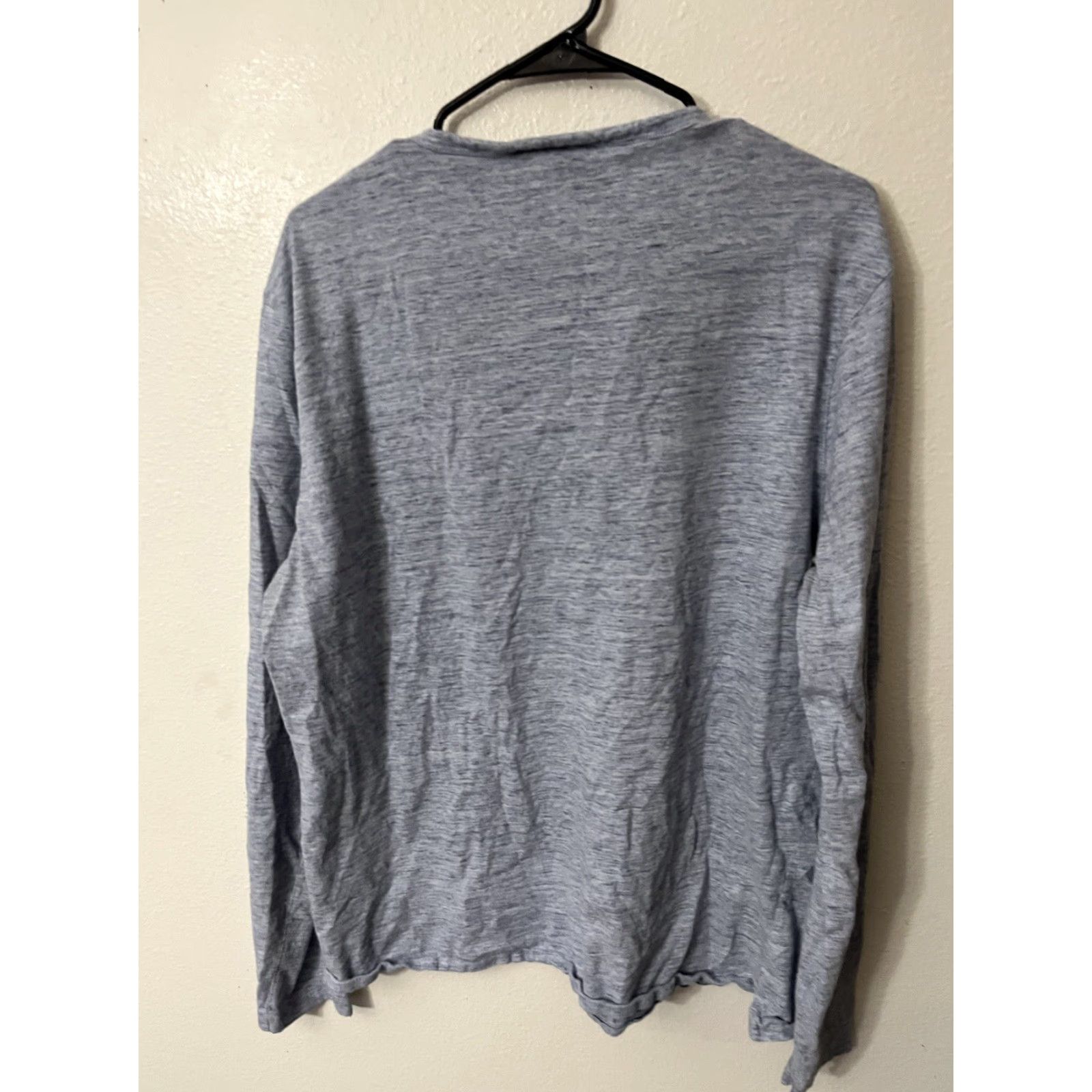 Michael Kors Michael Kors Shirt Men 2XL Blue Henley Long Sleeve Logo Regular Fit Mens Size US XXL / EU 58 / 5 - 2 Thumbnail