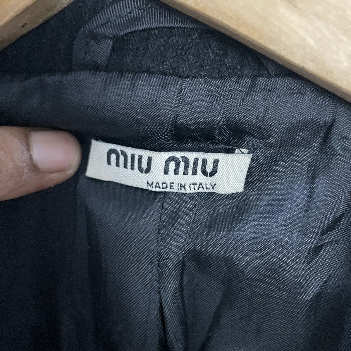 Miu Miu Miu Miu By Prada Trench Coat Jacket Size L / US 10 / IT 46 - 7 Thumbnail