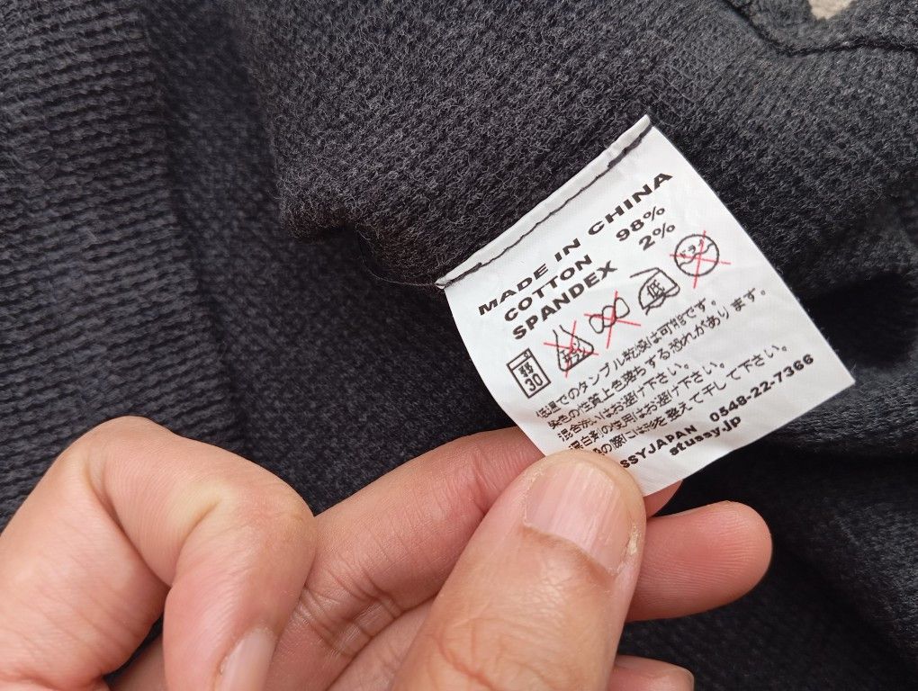 Stussy Stussy Tribe 😎 Thermal L/S Shirt 🌬️🌞 Streetwear Size US S / EU 44-46 / 1 - 6 Thumbnail