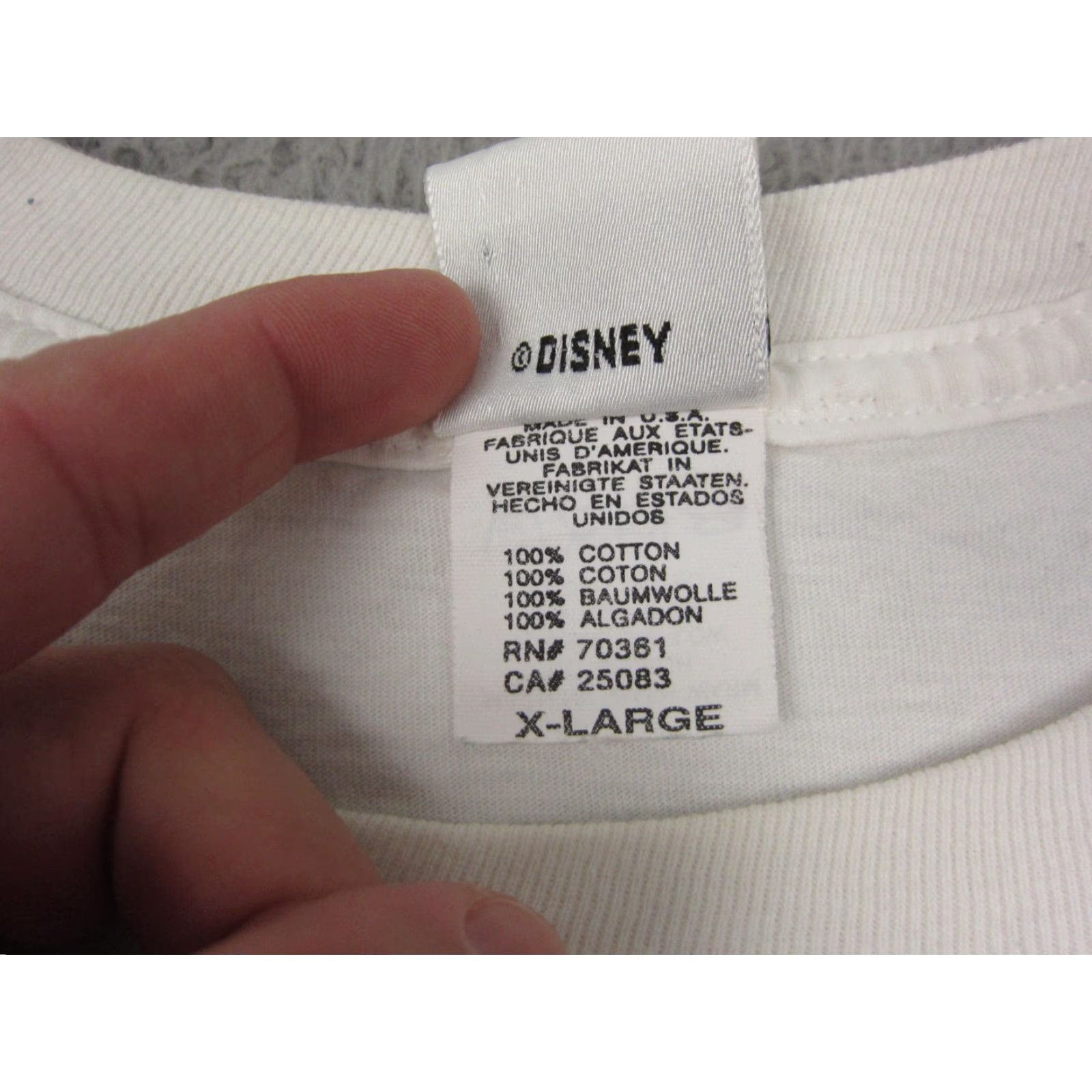 Disney VINTAGE Disney Winnie The Pooh Shirt Womens XL White 90s USA Disney 90s Shirt Womens XL White Size XL / US 12-14 / IT 48-50 - 5 Thumbnail