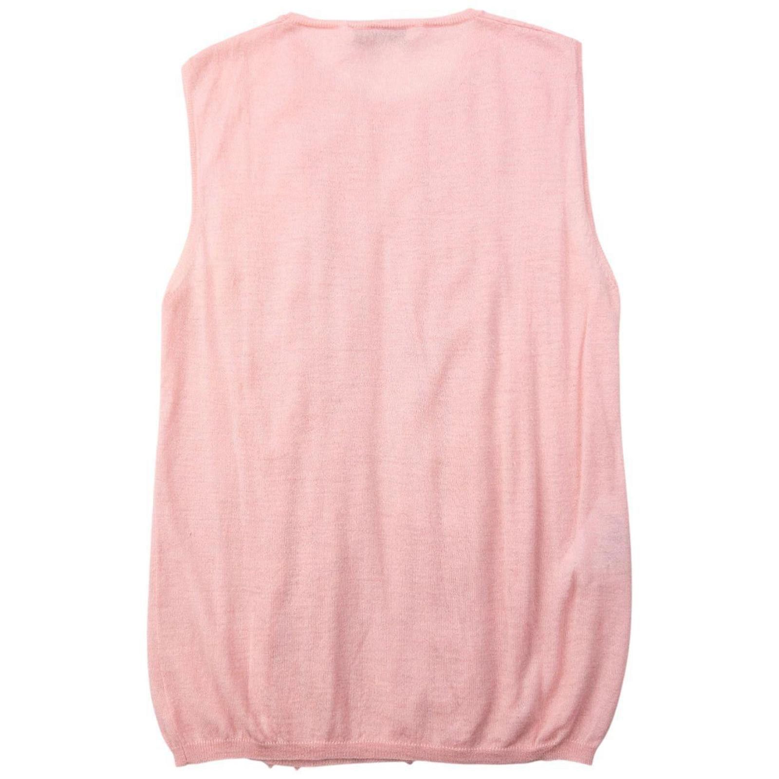 Prada Vintage 2000s Prada Lightweight Ruffle Knit Top Womens M Size M / US 6-8 / IT 42-44 - 2 Thumbnail