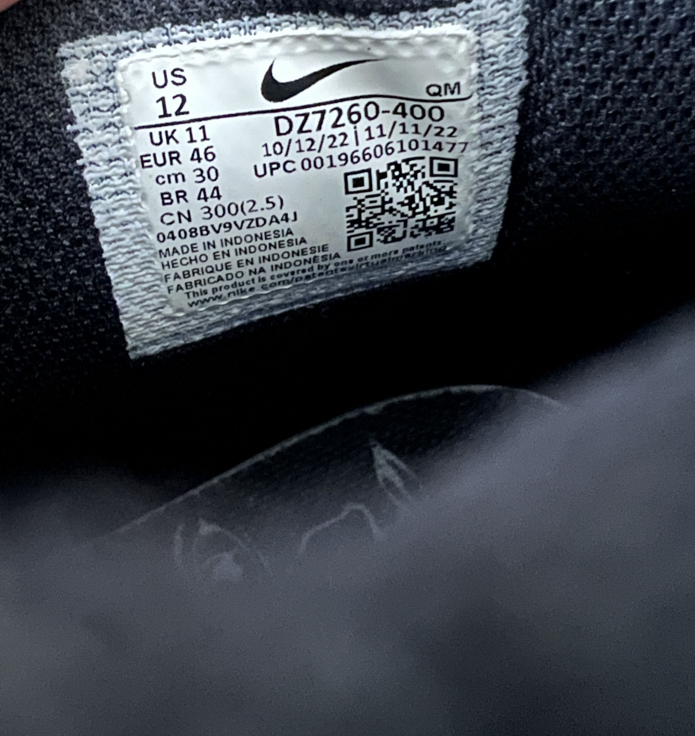 Nike Nike SB Zoom Blazer Mid Mason Silva Dark Obsidian Metallic Size US 12 / EU 45 - 6 Thumbnail