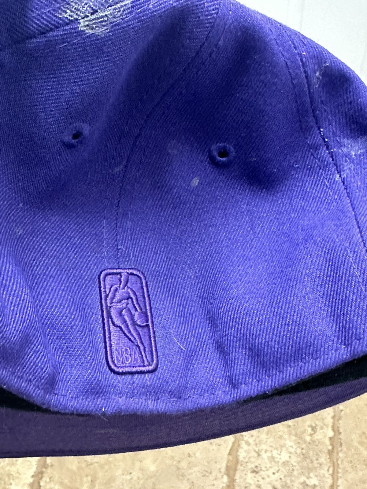 NBA NBA Los Angeles Lakers New Era Fitted Hat Cap Metallic Logo Size ONE SIZE - 3 Thumbnail