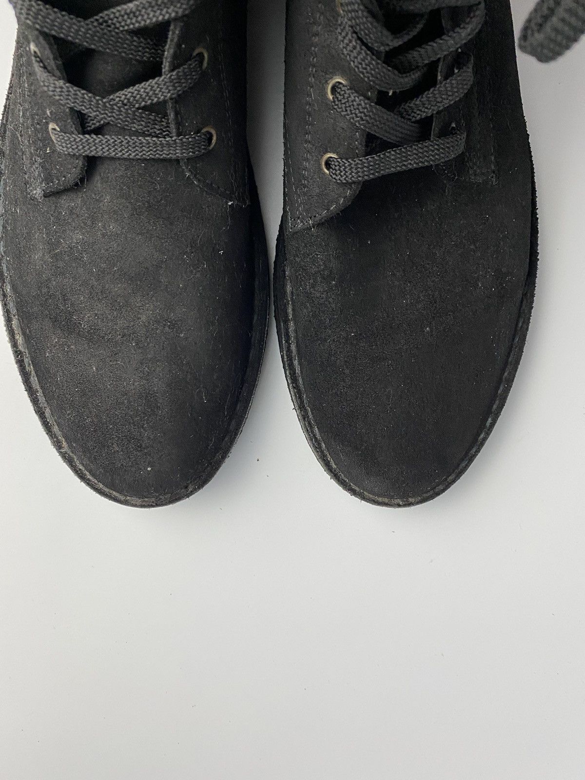 Burberry Burberry Black Suede Combat Boots Size US 10 / EU 43 - 3 Thumbnail