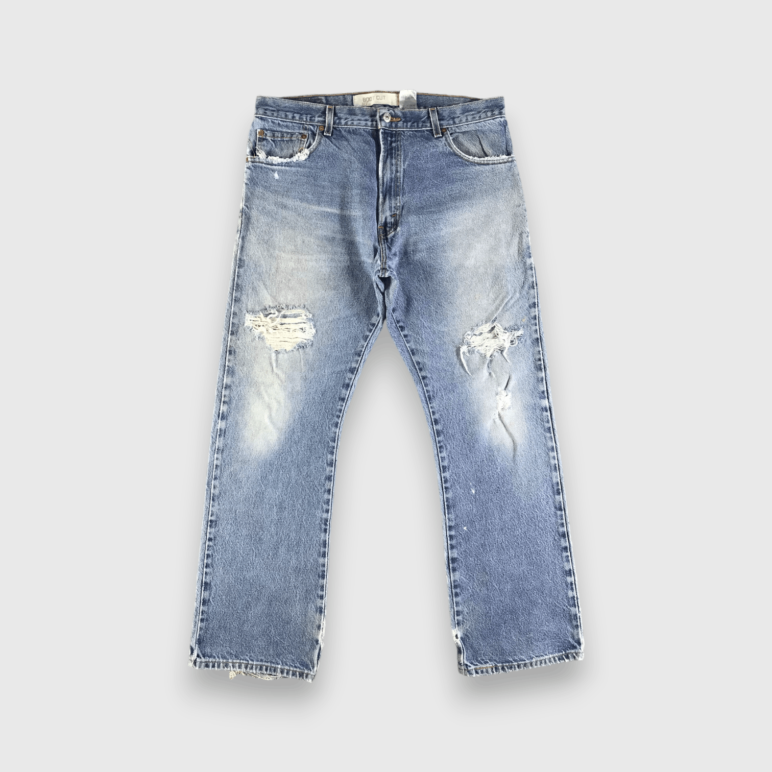 Levi's Vintage Blue Wash Levis 517 Jeans-J3535 Size US 37 - 1 Thumbnail