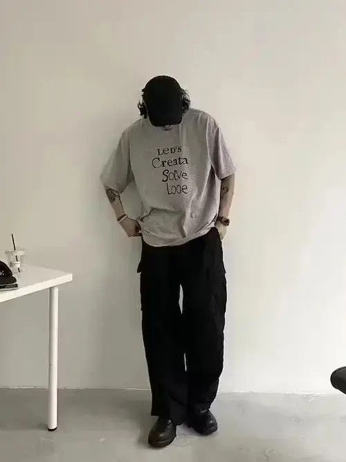 Jean Black Cargo Sweatpants Size US 34 / EU 50 - 1 Thumbnail