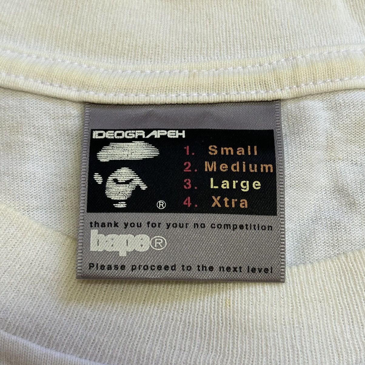 Bape Bape Exclusive Handprint Bapesta Tee Size US L / EU 52-54 / 3 - 3 Thumbnail