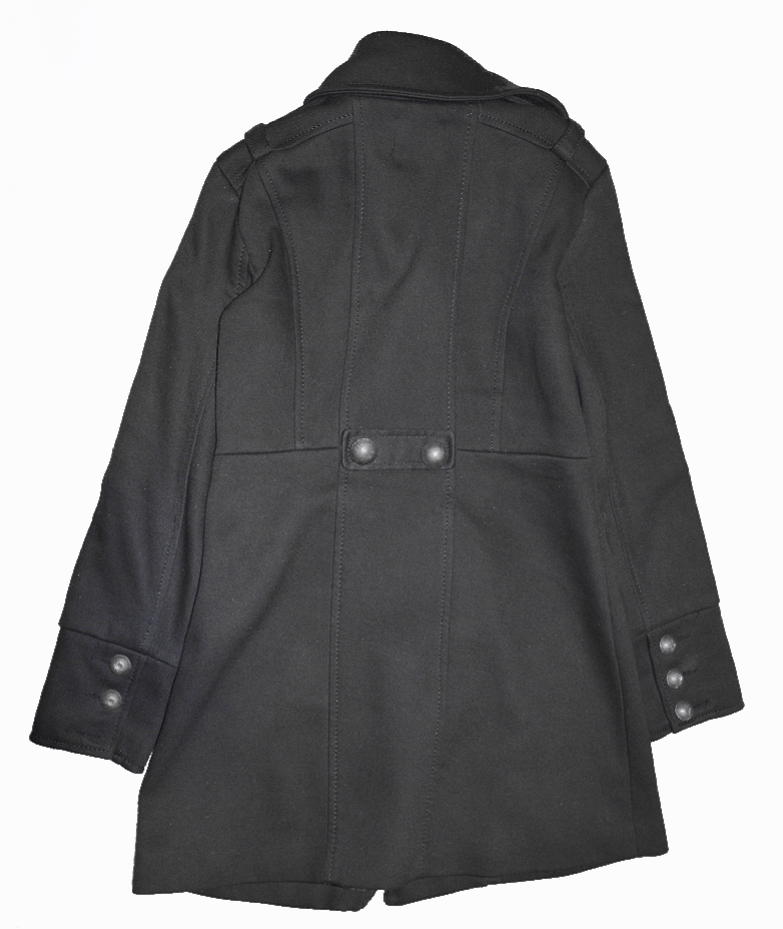 Ann Demeulemeester Ann Demeulemeester Black Wool Trench Coat Size M / US 6-8 / IT 42-44 - 3 Thumbnail