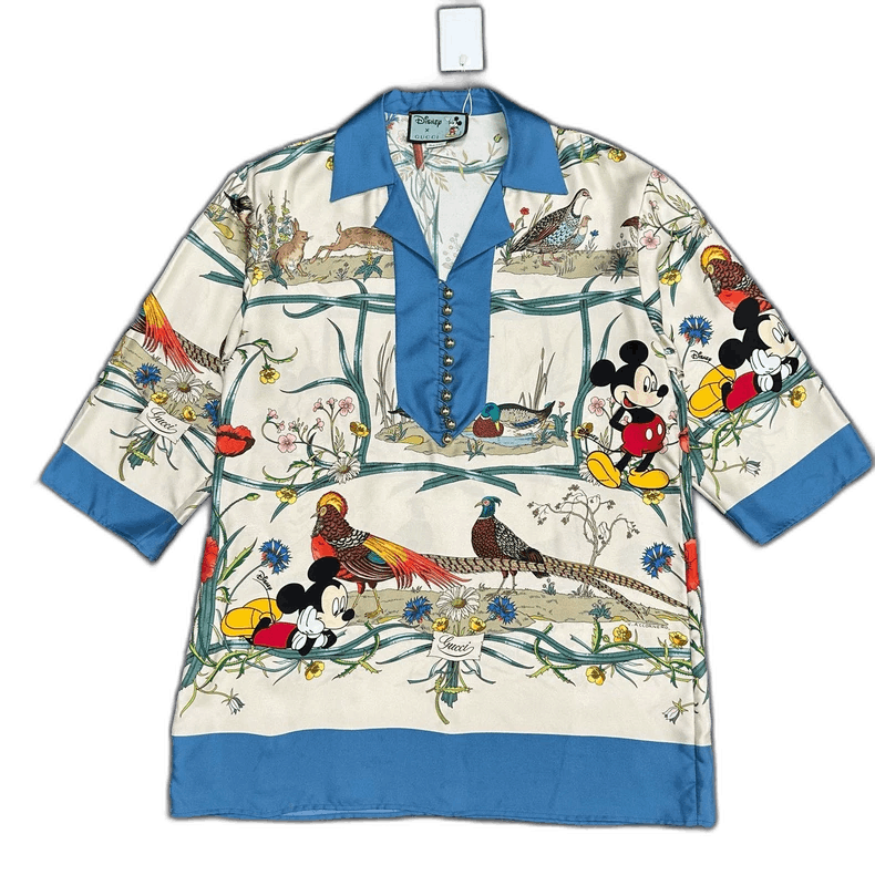 Gucci GUCCI Disney Silk Short Sleeve Pajamas-2506 Size US M / EU 48-50 / 2 - 1 Thumbnail