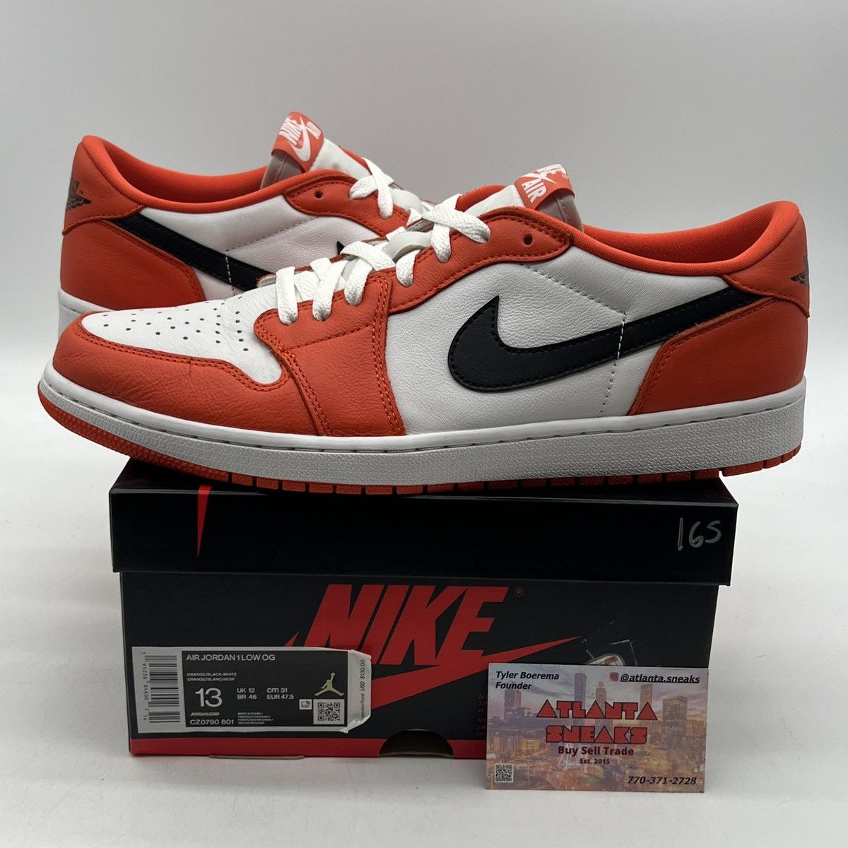 Nike Air Jordan 1 low starfish Size US 13 / EU 46 - 1 Thumbnail