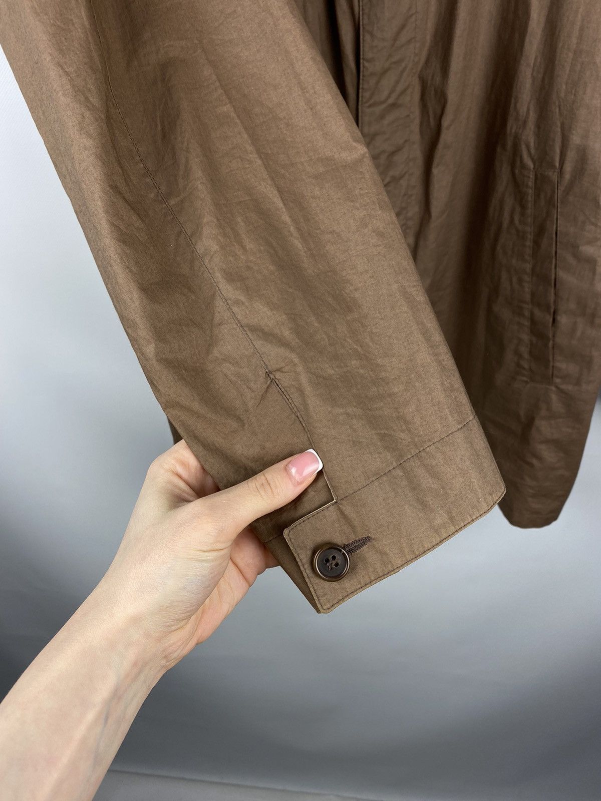 Ermenegildo Zegna Ermenegildo Zegna reversible trench coat leather details Size US L / EU 52-54 / 3 - 5 Thumbnail