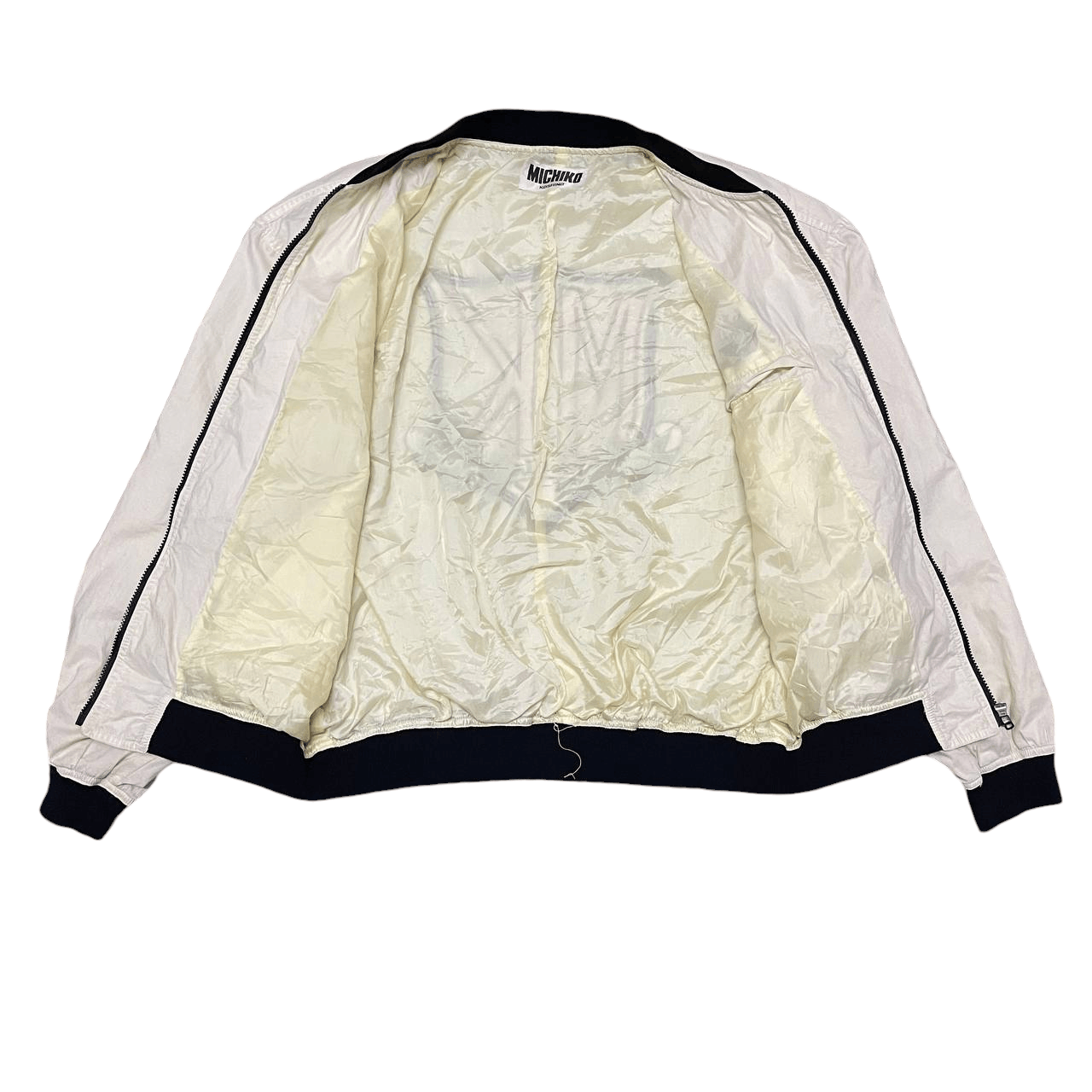 Michiko Koshino Vintage MK Michiko Koshino London Bomber Jacket Size US L / EU 52-54 / 3 - 9 Thumbnail