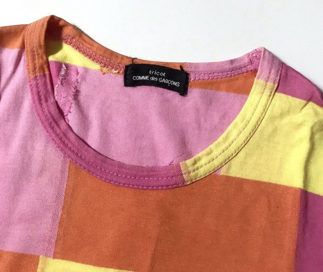 Comme des Garcons Tricot cdg AD2001 cheerful patchwork tee Size US S / EU 44-46 / 1 - 5 Thumbnail