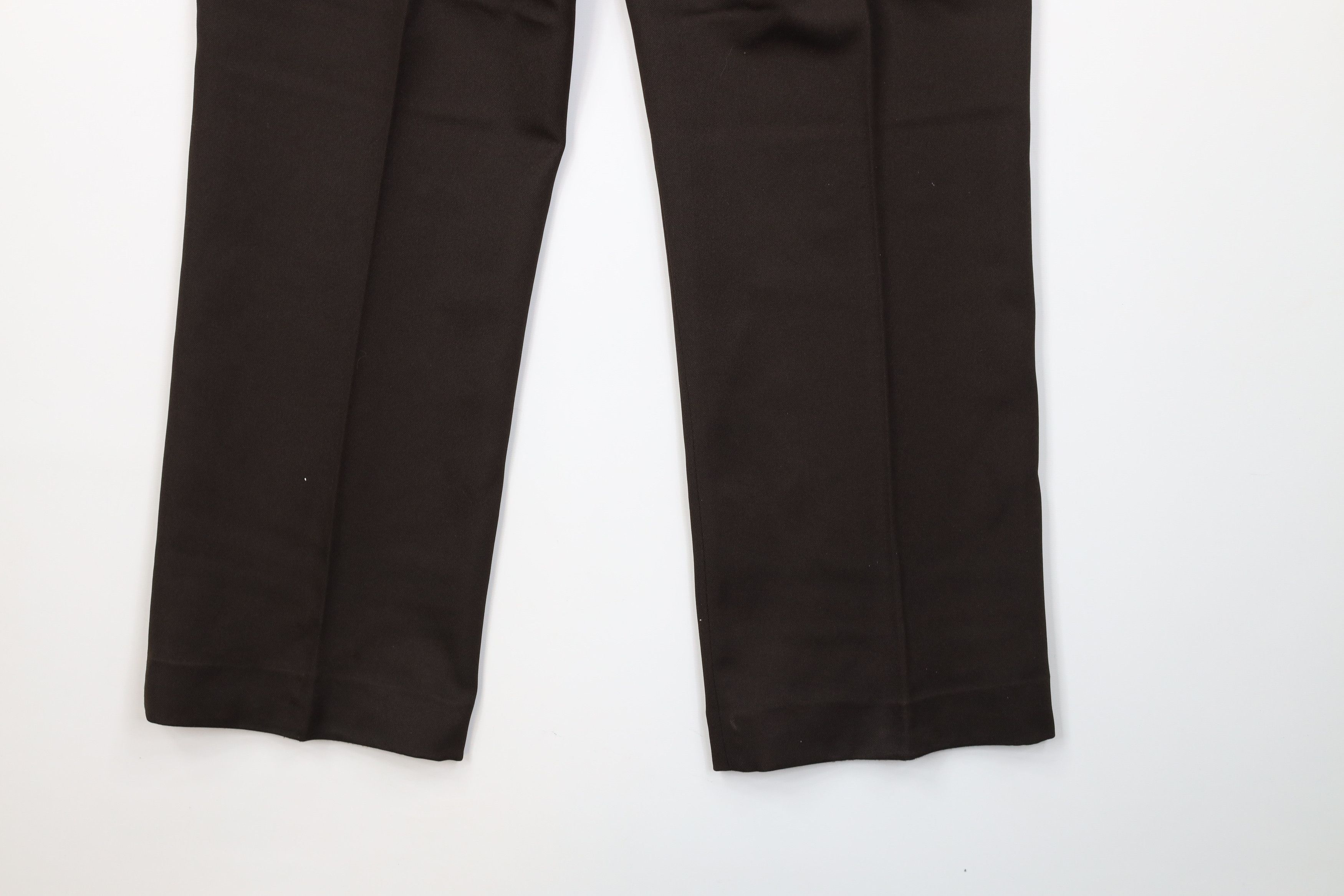 Vintage Vintage 70s Streetwear Flared Wide Leg Chino Pants Brown USA Size US 36 / EU 52 - 14 Thumbnail