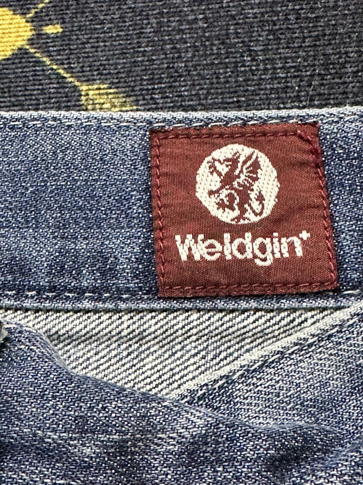 Wildfang Vintage Weldgin Curve Leg Faded Mudwash Denim Size US 33 - 7 Thumbnail
