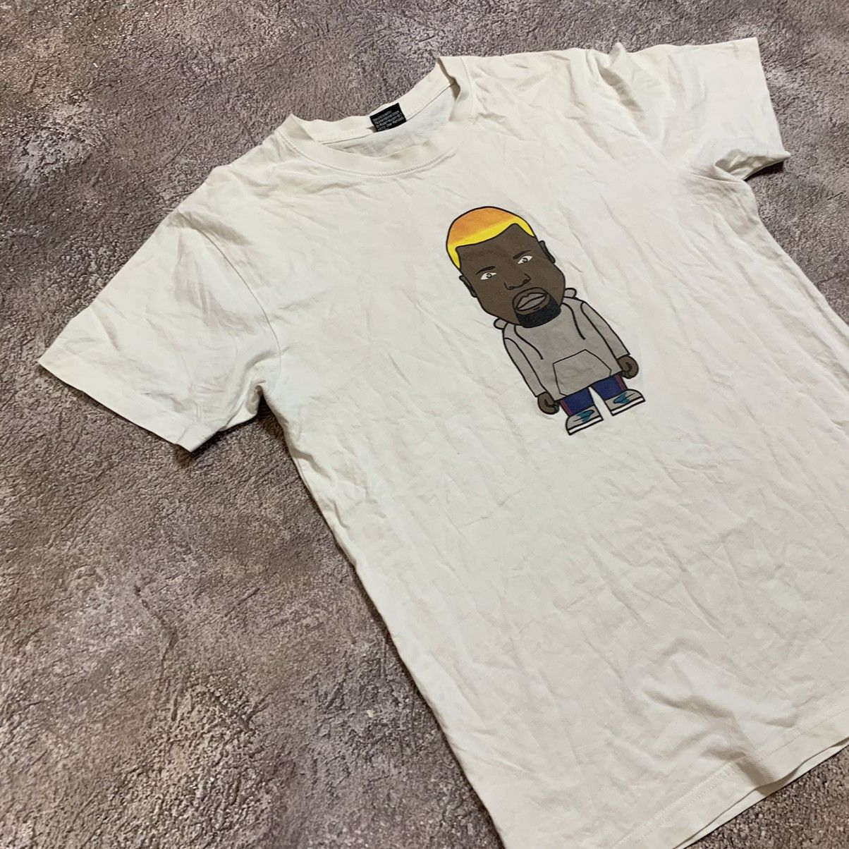 Vintage Y2K Kanye West Graphic Tee Streetwear Cream Vintage Slim M Size US M / EU 48-50 / 2 - 3 Thumbnail