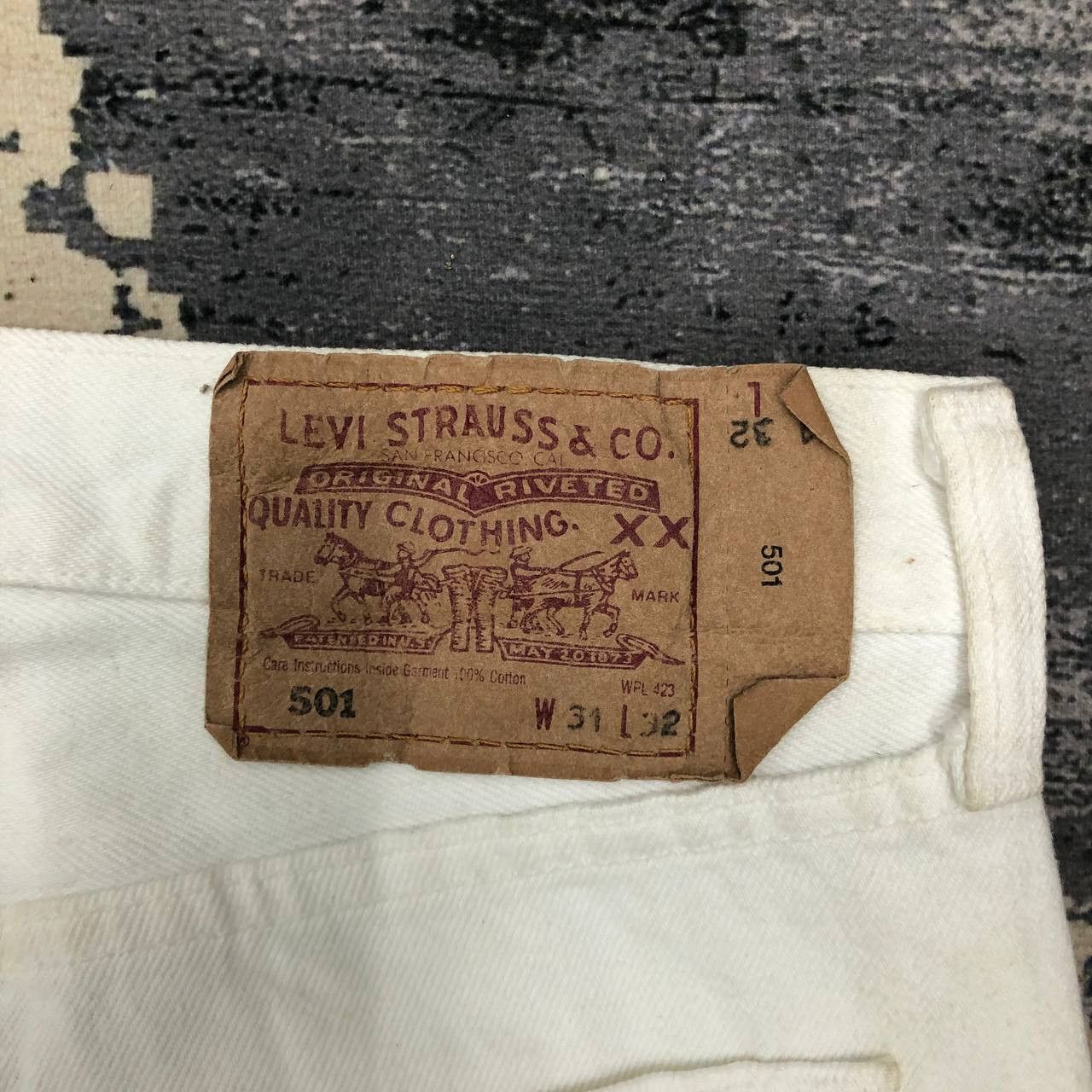 Levi's × Levi's Vintage Clothing P570 VTG 501 LEVI'S made in usa SLIMFIT JEANS Size US 30 / EU 46 - 5 Thumbnail