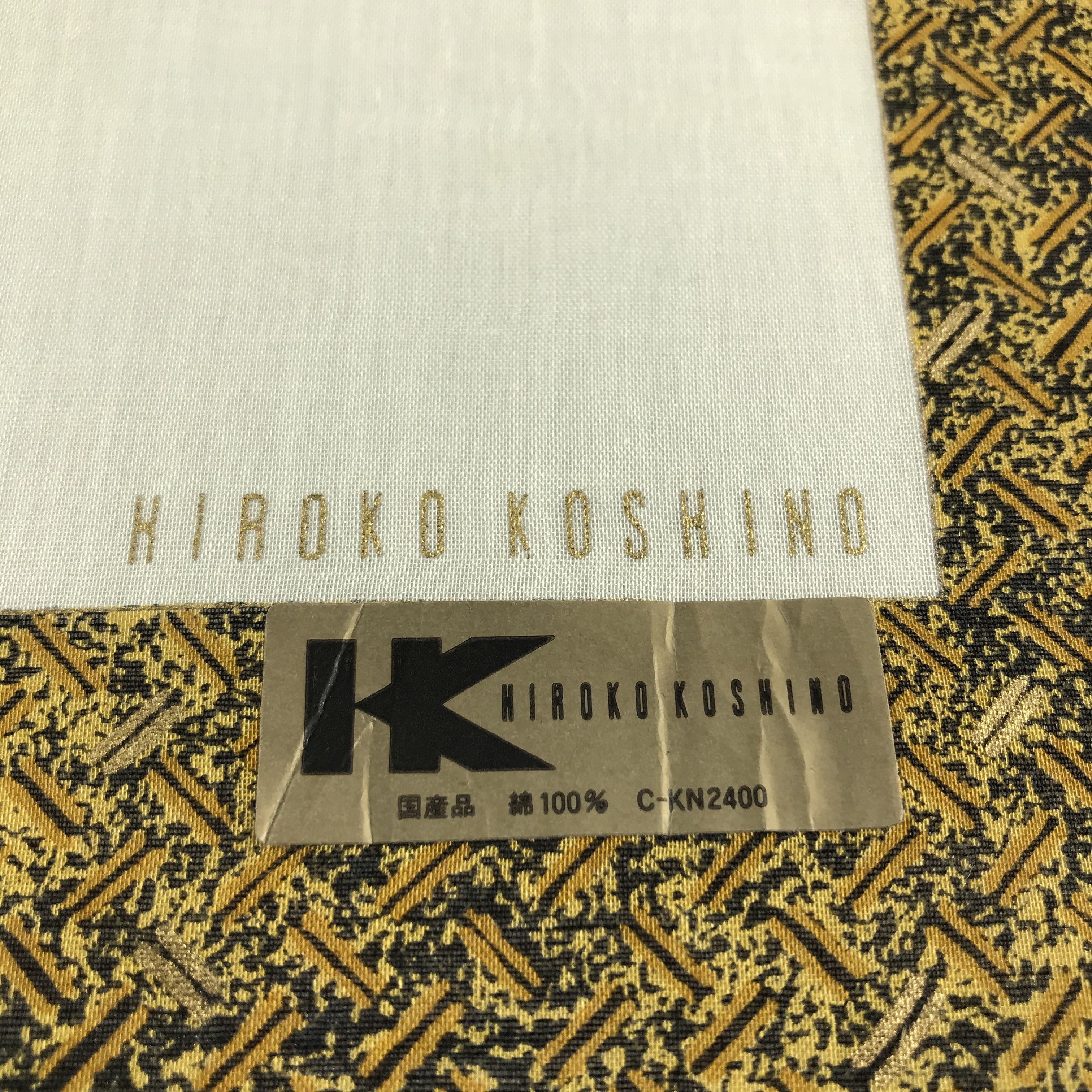 Hiroko Koshino Homme Hiroko Koshino Handkerchief Neckerchief Bandana H677 Size ONE SIZE - 3 Thumbnail