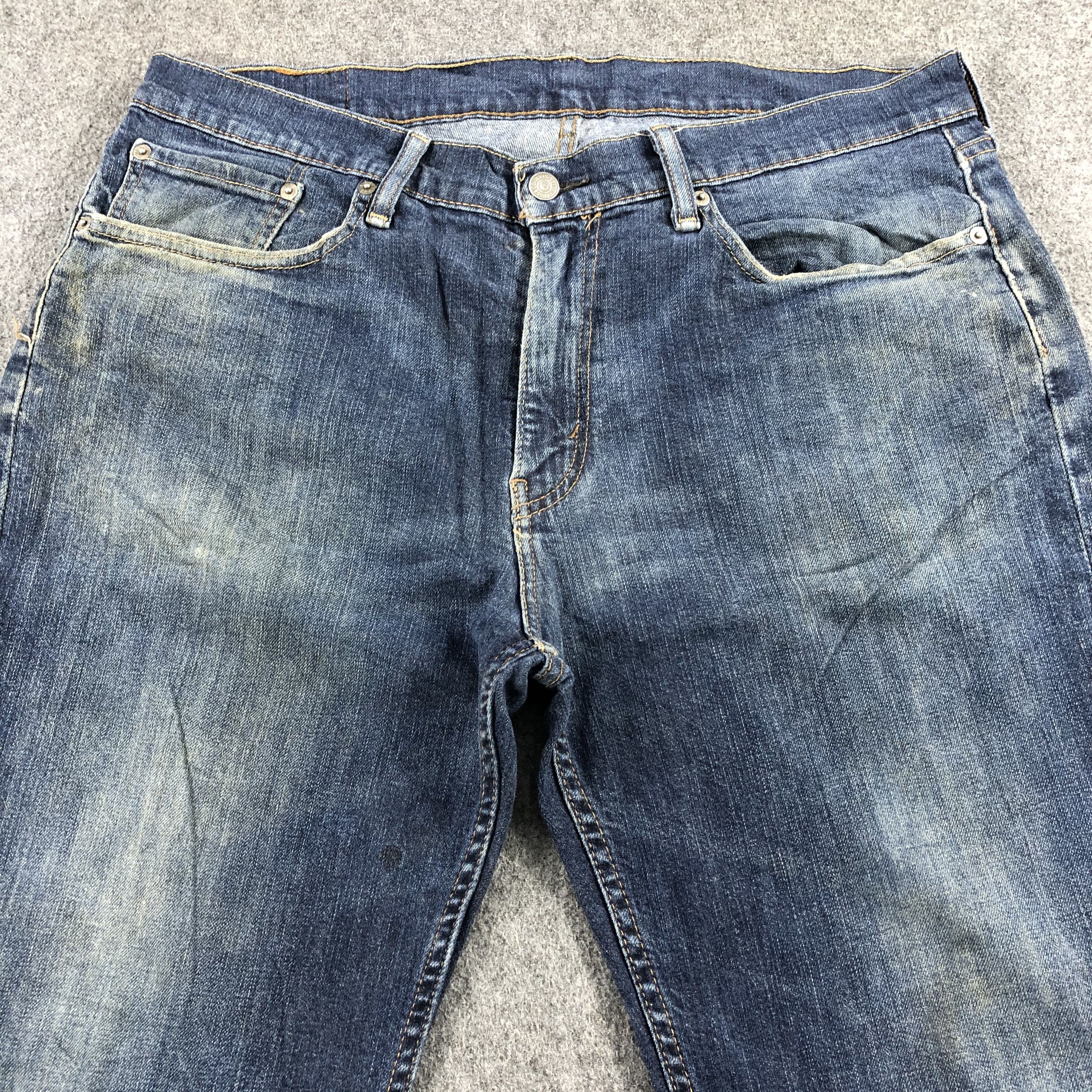 Levi's Vintage Blue Wash Levis 514 Jeans-J2192 Size US 37 - 3 Thumbnail