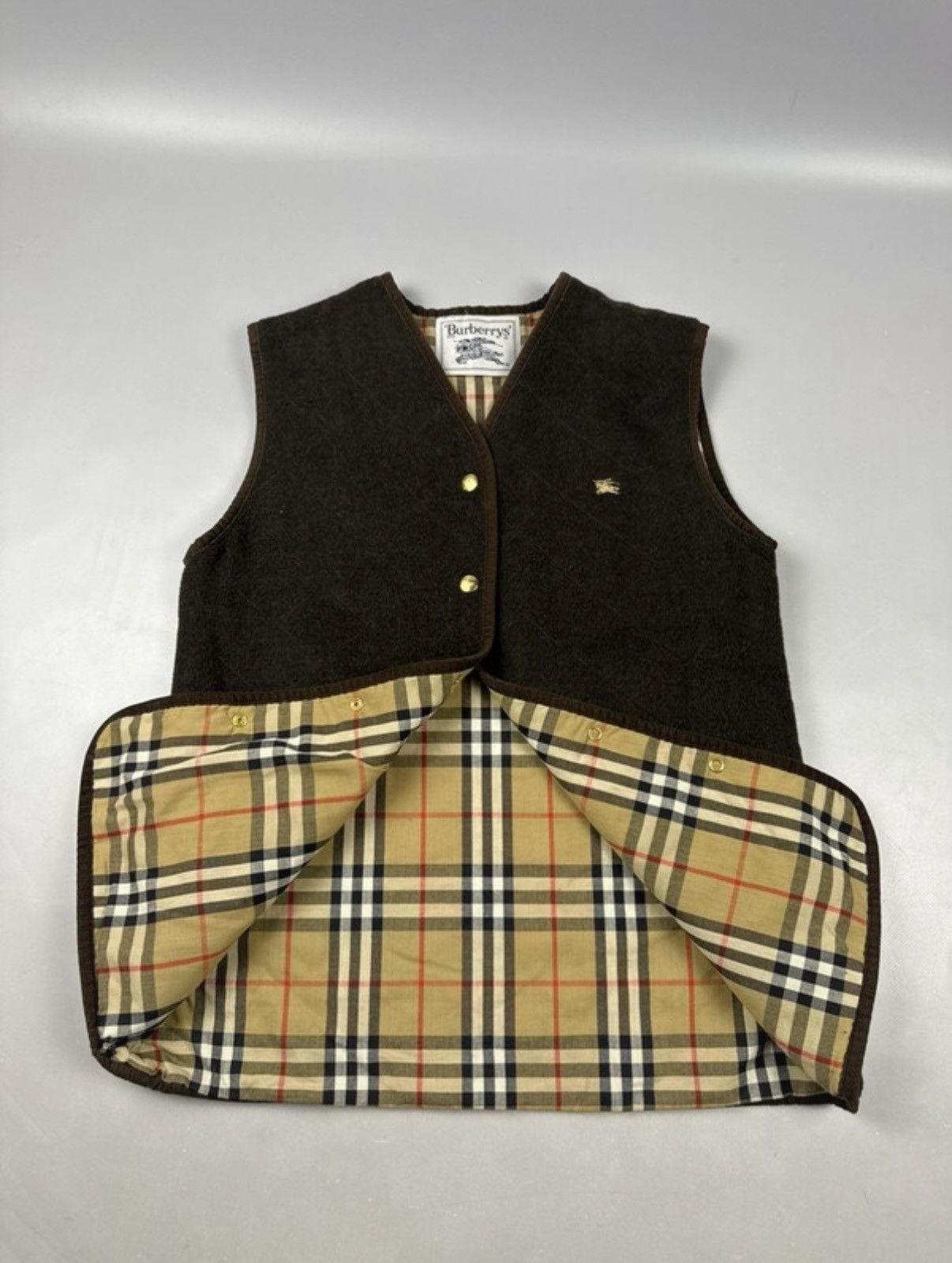 Burberry Burberry veste brown vintage novacheck Size US S / EU 44-46 / 1 - 7 Thumbnail