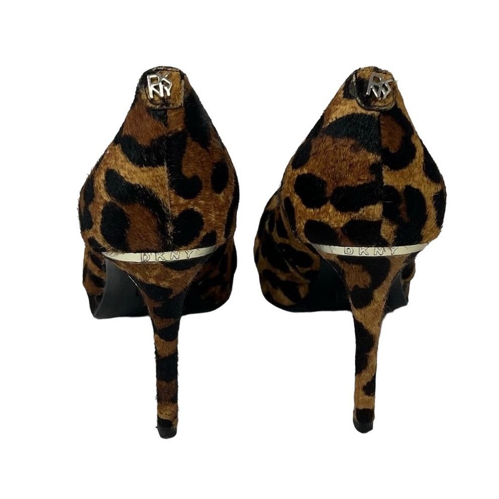 Donna Karan DONNA KAREN NEW YORK- Leopard Haircalf Camel Heels Size US 9 / IT 39 - 8 Thumbnail