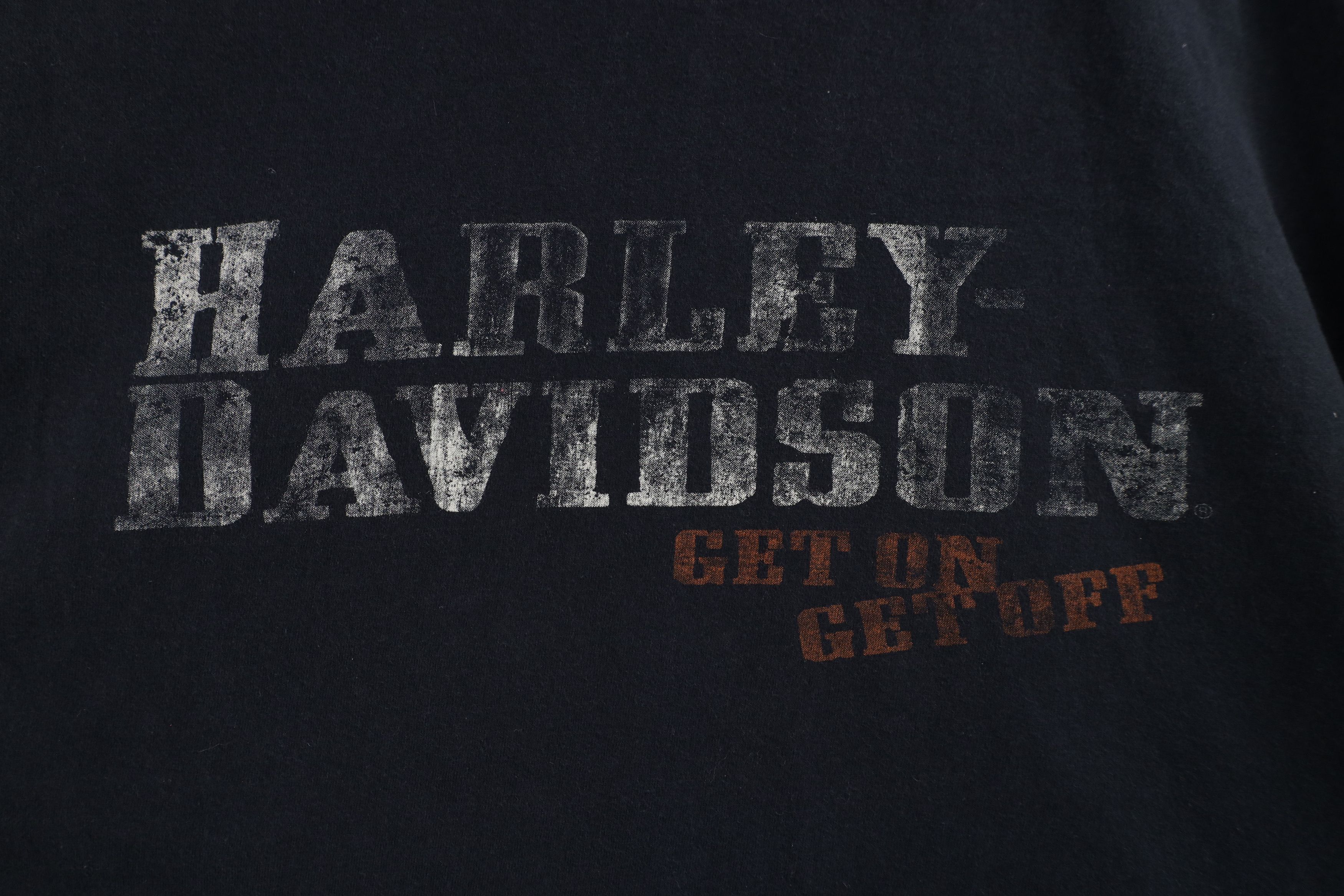 Harley Davidson × Vintage Vintage Y2K Harley Davidson Hawaii Hog Motorcycle T-Shirt Size US XL / EU 56 / 4 - 4 Thumbnail