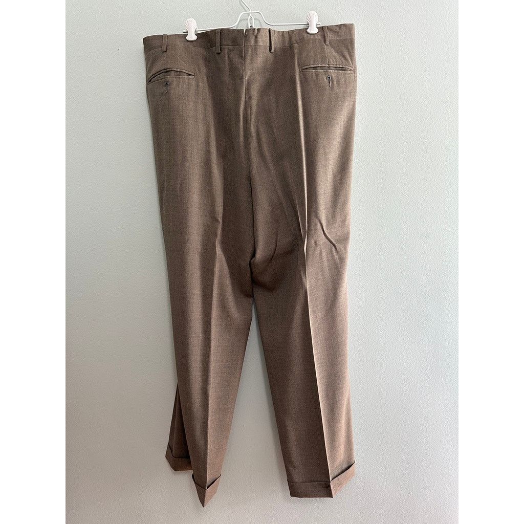 Luciano Barbera Luciano Barbera green brown dress pants size 40 Size US 40 / EU 56 - 3 Thumbnail