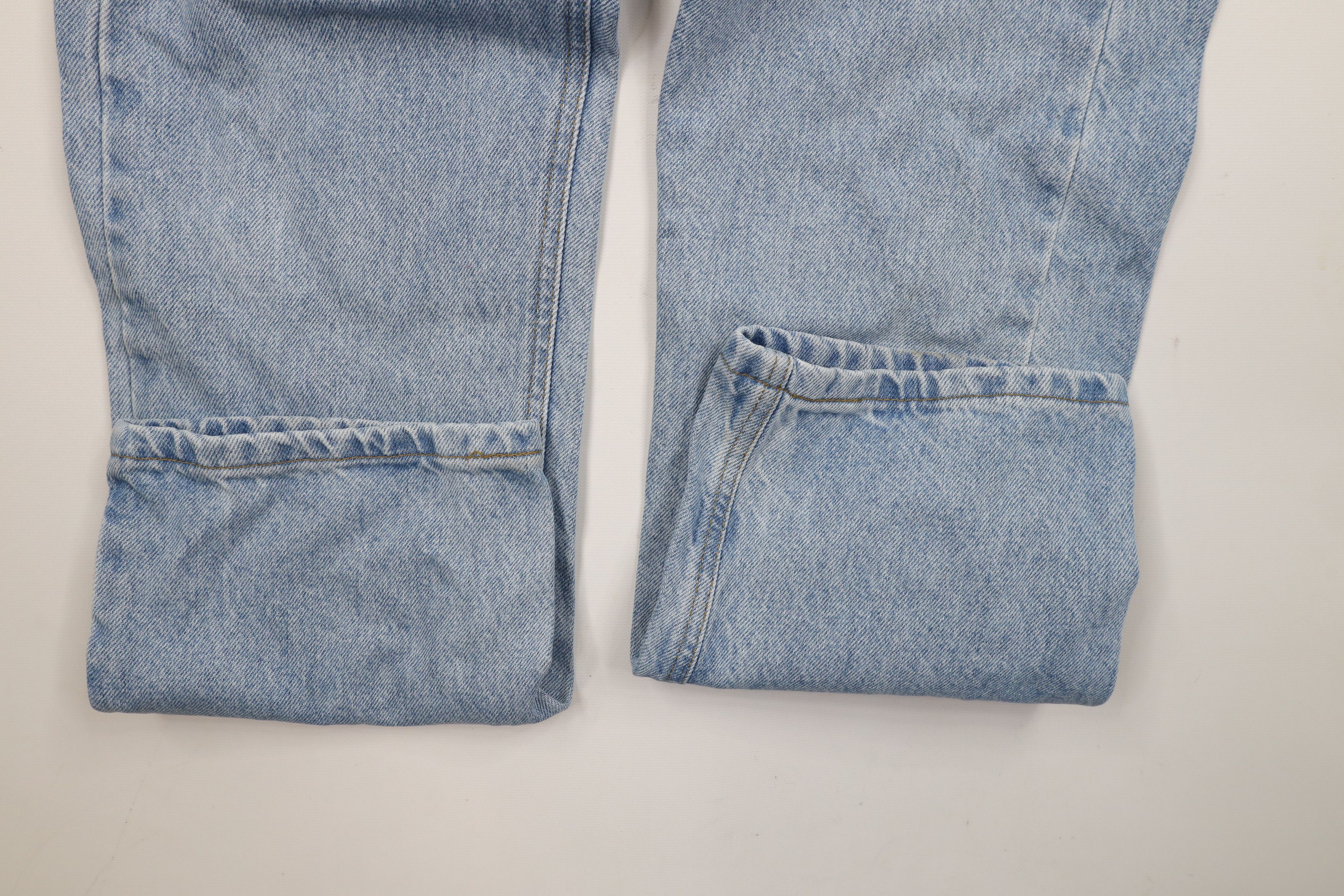 Carhartt × Vintage Vintage Y2K 2000 Carhartt Straight Leg Denim Jeans Blue USA Size US 33 - 5 Thumbnail