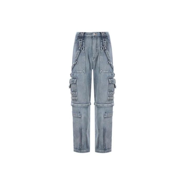 Balenciaga Balenciaga SS22 Blue Relaxed Denim Pants 0079 Size US 30 / EU 46 - 1 Thumbnail