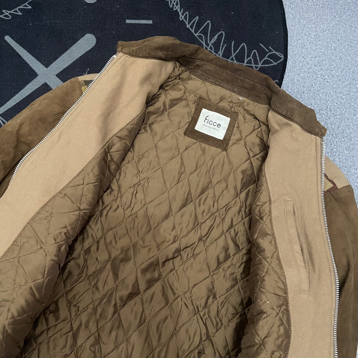Japanese Brand × Yoshiyuki Konishi Vintage 1990s Ficce Yoshiyuki Konishi Patchwork Jacket Size US L / EU 52-54 / 3 - 8 Thumbnail