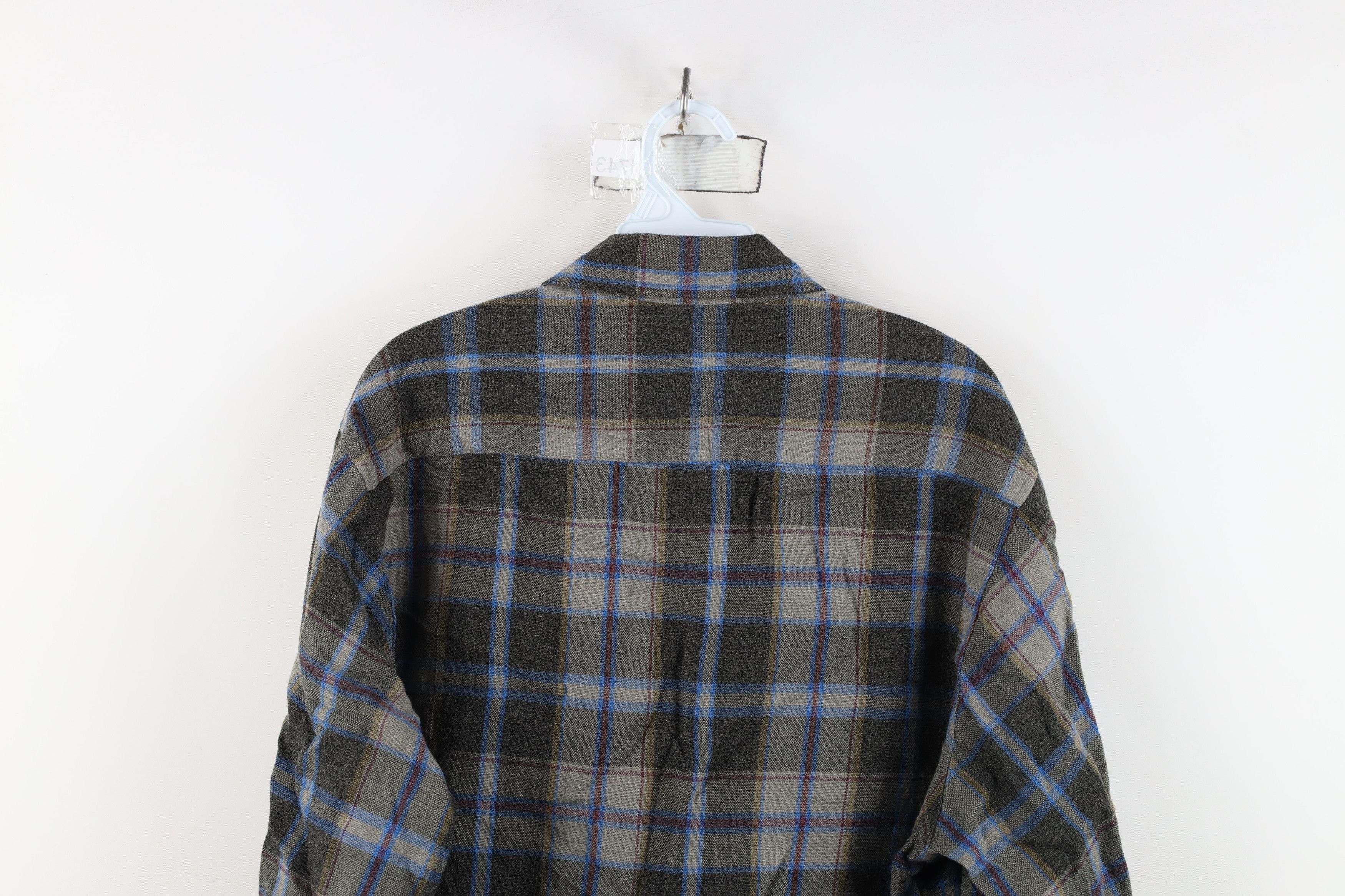 Vintage Vintage 70s 80s Streetwear Knit Single Needle Button Shirt Size US L / EU 52-54 / 3 - 11 Thumbnail