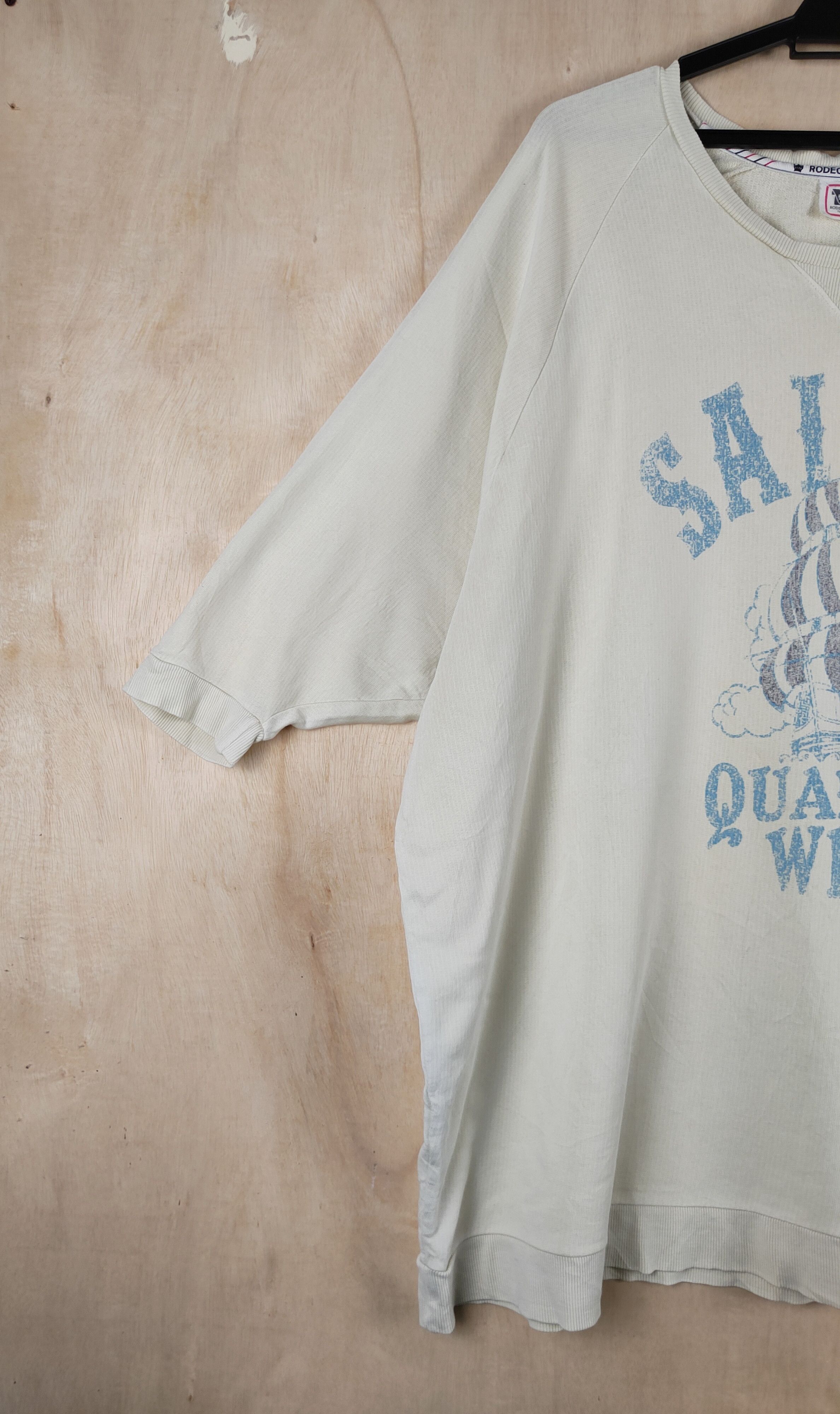 Japanese Brand × Vintage Rodeo Crowns Light Green Faded #S2555 Size L / US 10 / IT 46 - 4 Thumbnail