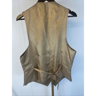Ralph Lauren Ralph Lauren Black Label Silk/wool Vest Size L Khaki Size 38L - 7 Thumbnail