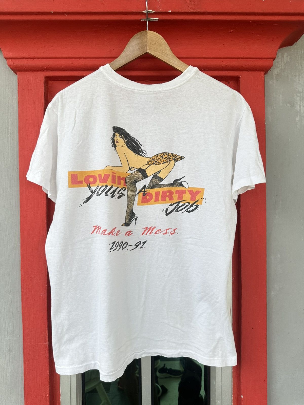 Band Tees Vintage 90s Ratt Detonator Album Rock Band Tee Size US L / EU 52-54 / 3 - 2 Thumbnail
