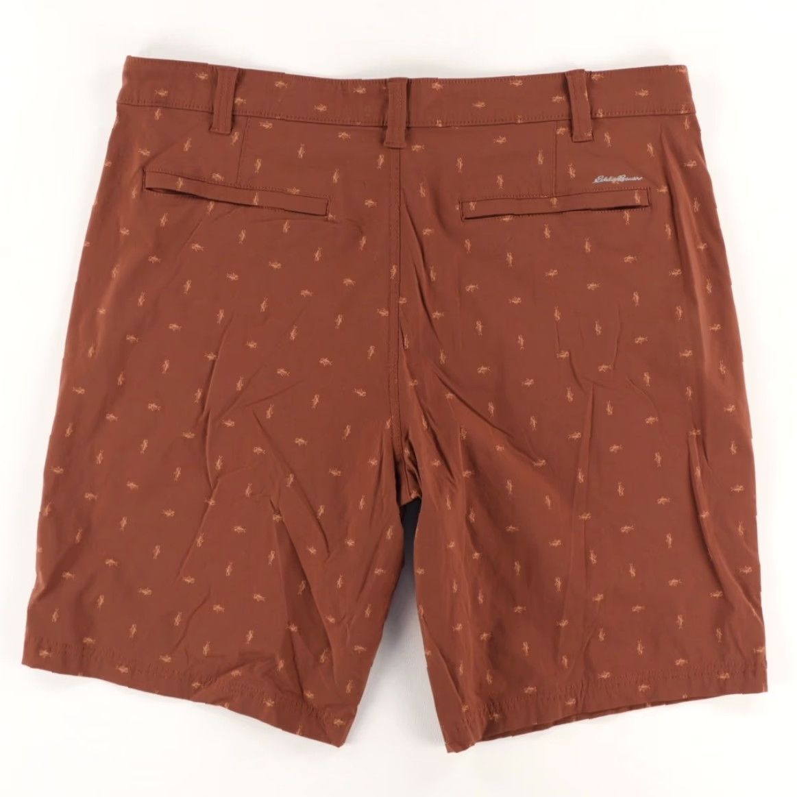 Eddie Bauer Eddie Bauer Stretch Travex Fish Nylon Woven Shorts Clay Men's 38 Size US 38 / EU 54 - 4 Thumbnail