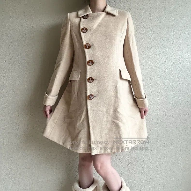 Vivienne Westwood Vivienne Westwood Off-white coat Size M / US 6-8 / IT 42-44 - 8 Thumbnail