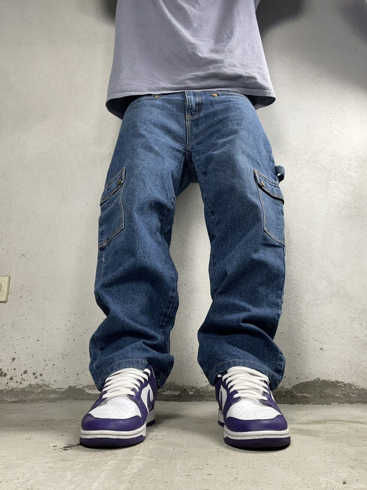 Jeans Workwear Vintage Style 1950 Outdoor Vintage Style Work Pants