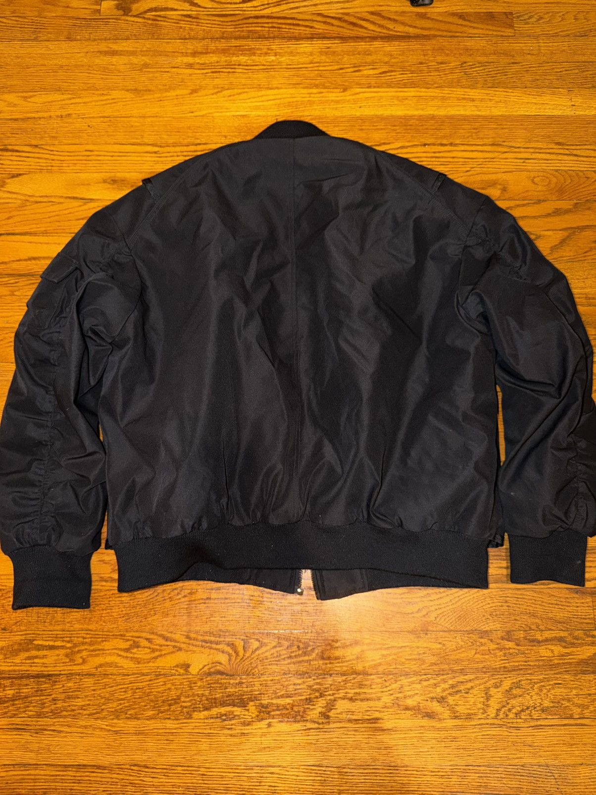 Zara CANADIAN ZARA BLACK BOMBER SIZE XL Size US XL / EU 56 / 4 - 3 Thumbnail