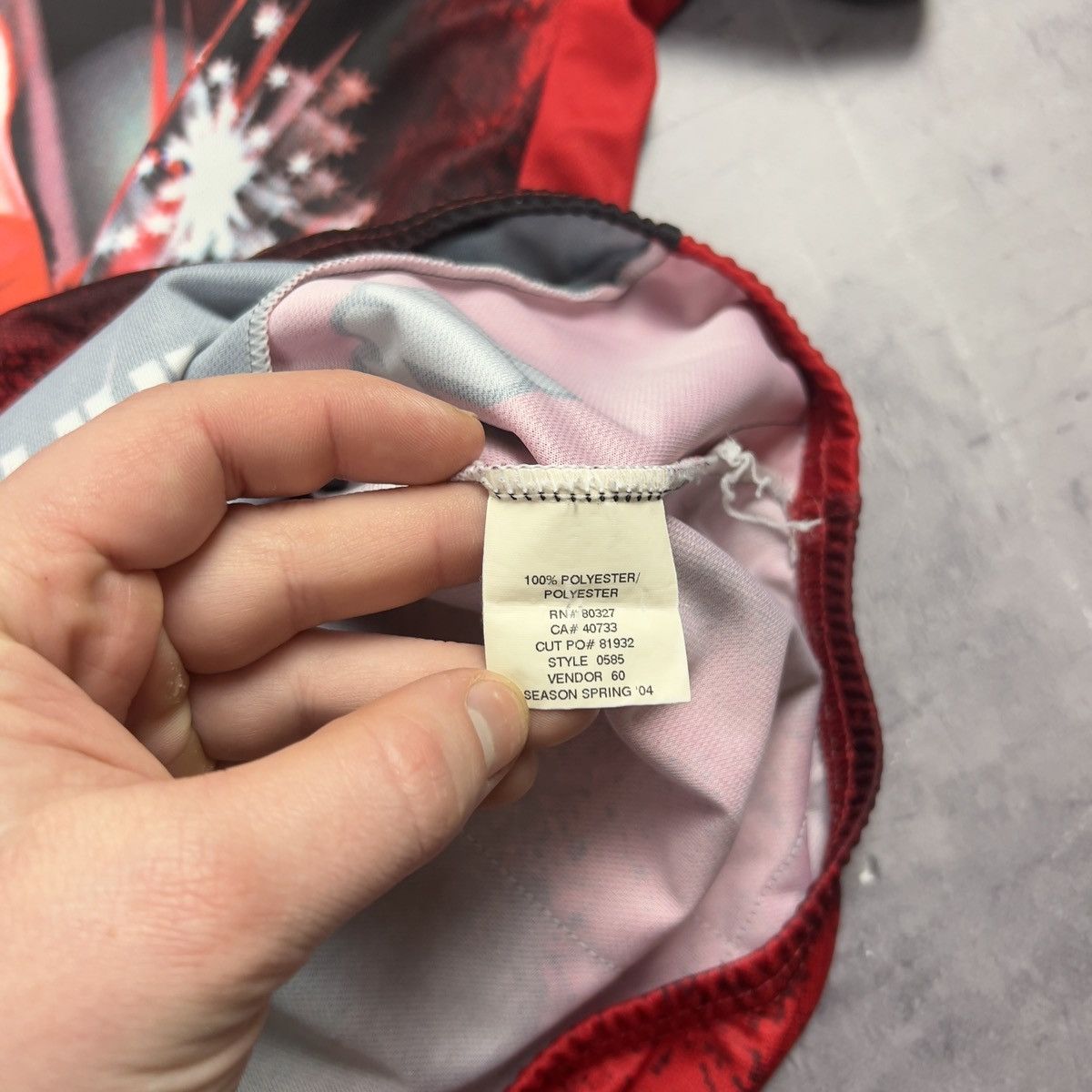 PEARL iZUMi Pearl Izumi Vintage Lolli's Cherry Overptint Cycling Jersey Size US M / EU 48-50 / 2 - 11 Thumbnail