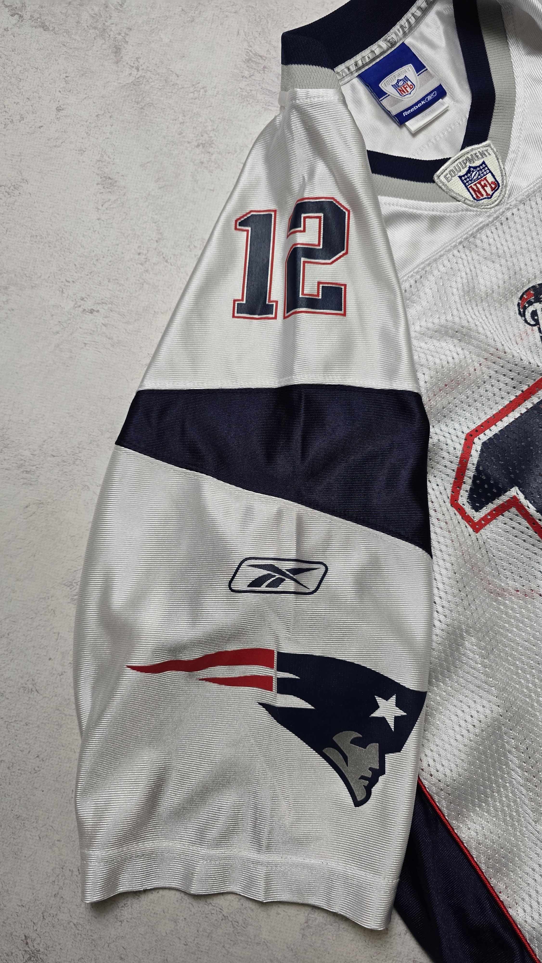Reebok Vintage Reebok New England Patriots Tom Brady 12 NFL Jersey Size US XL / EU 56 / 4 - 11 Thumbnail