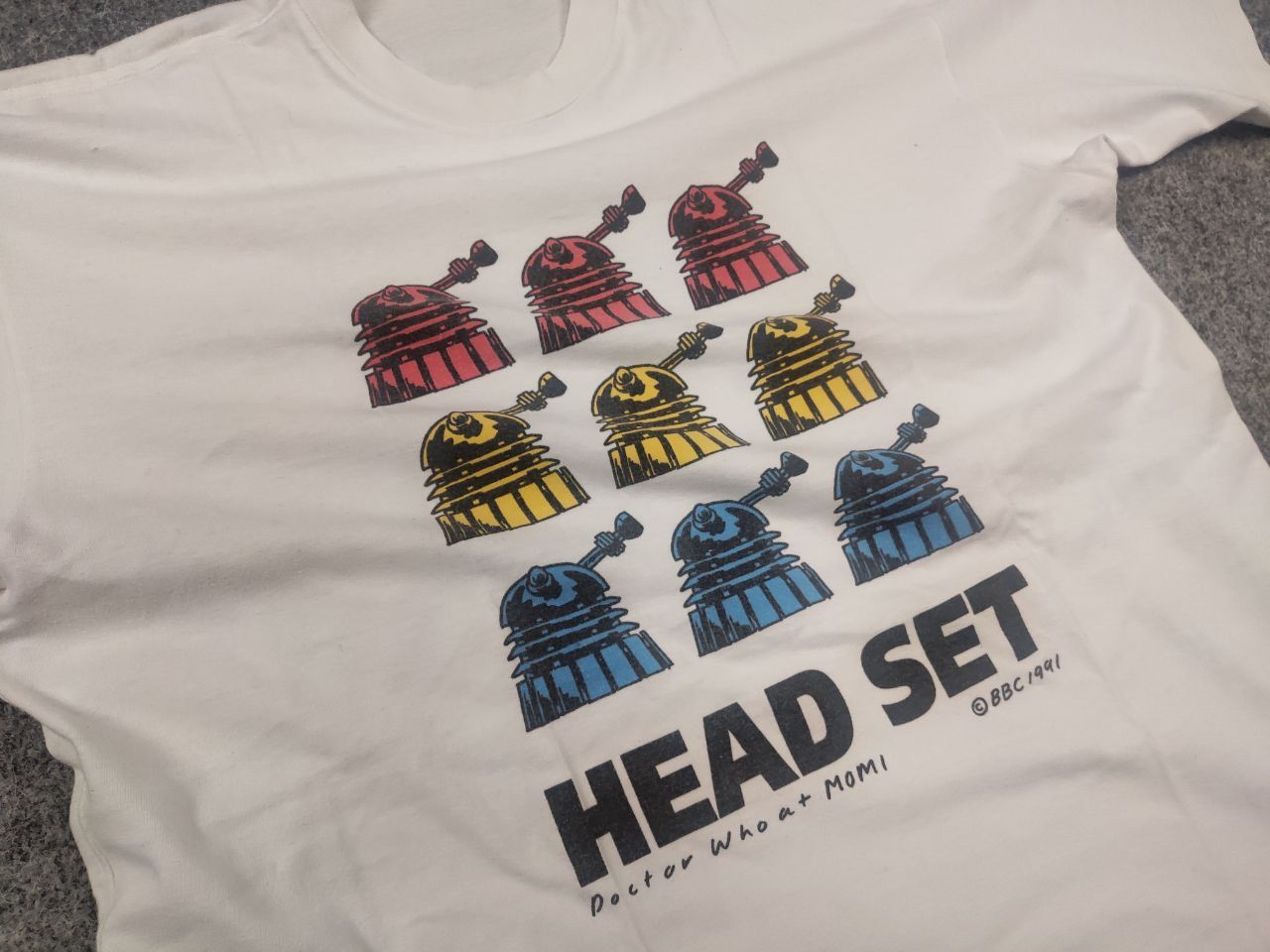 Vintage Vintage 1991's Heat Set Doctor Who at Momi Graphic Shirt Tee Size US L / EU 52-54 / 3 - 8 Thumbnail